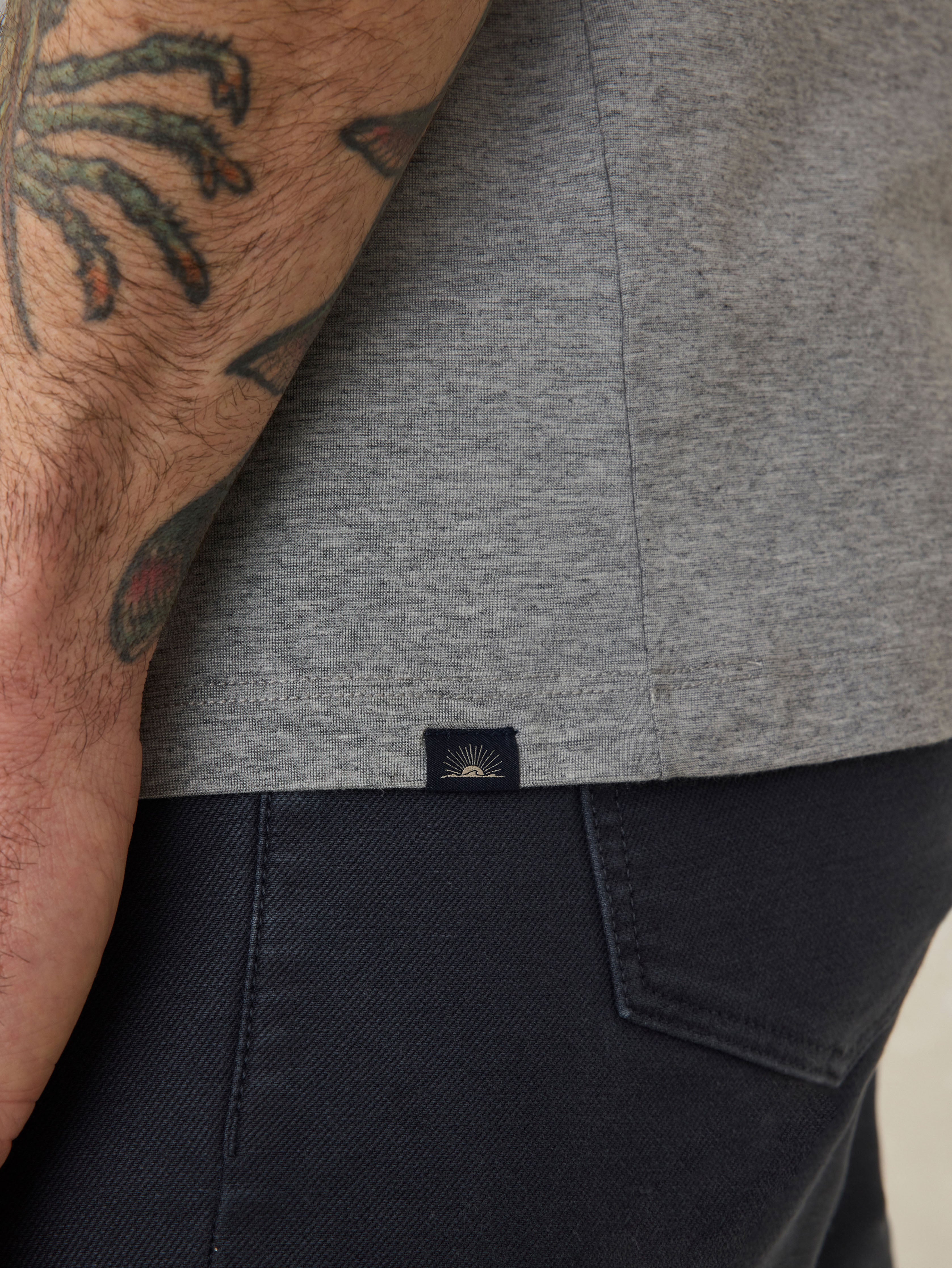 Short-Sleeve Movement™ T-shirt - Rainier Grey Heather | Faherty Brand