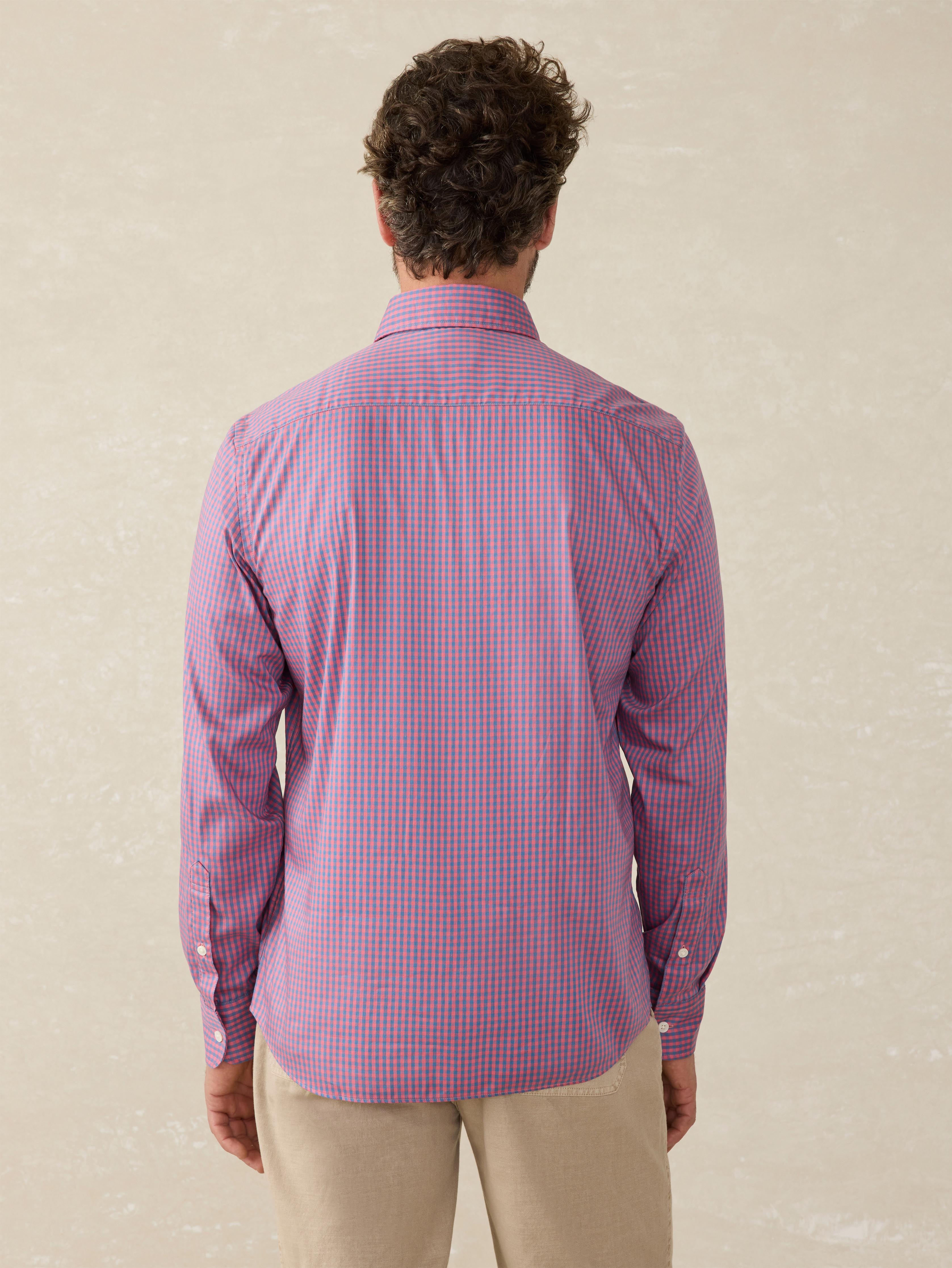 The Movement™ Shirt (Tall) - Blue Rose Gingham