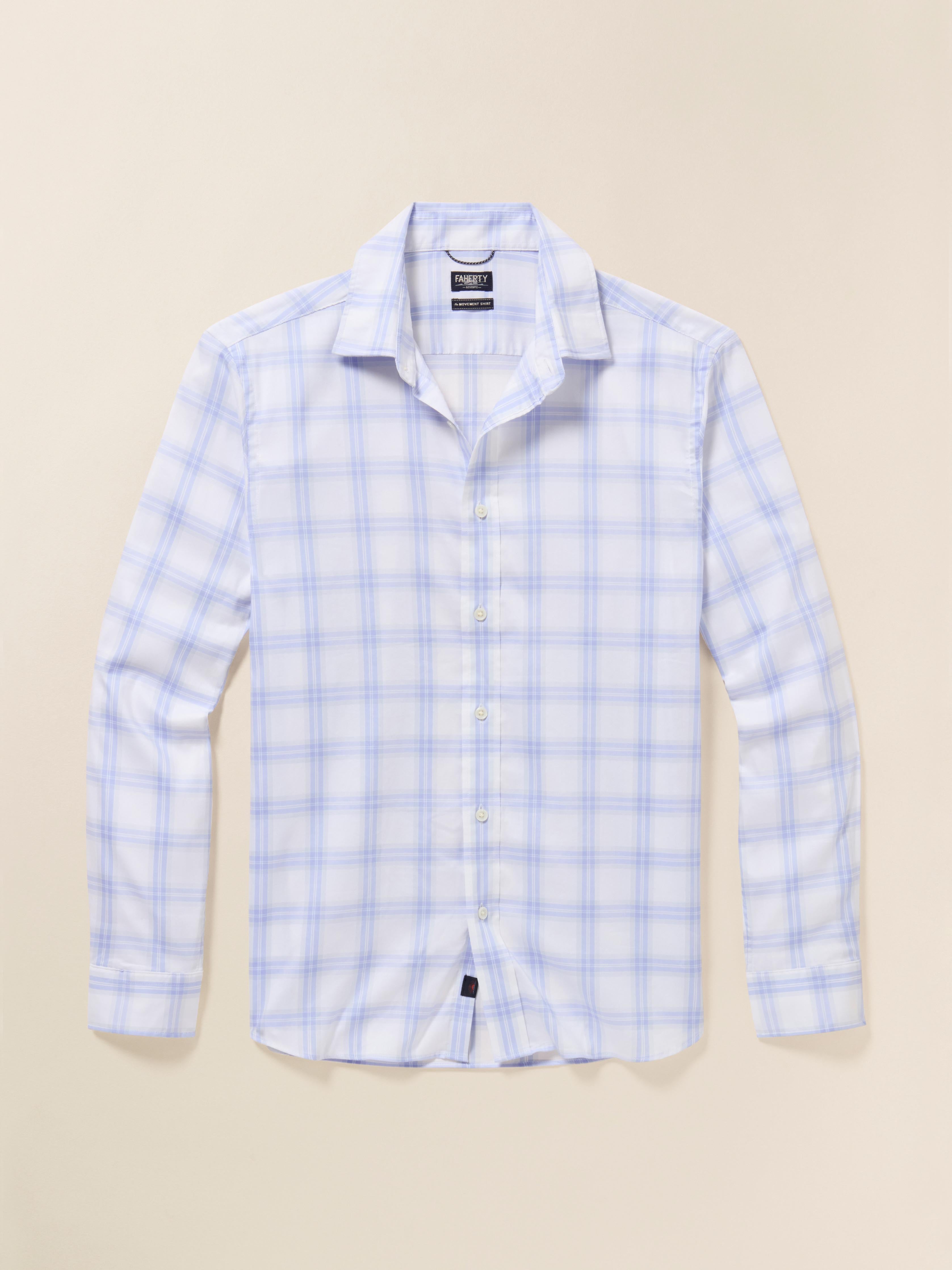 The Movement™ Shirt - Iris River Plaid | Faherty Brand