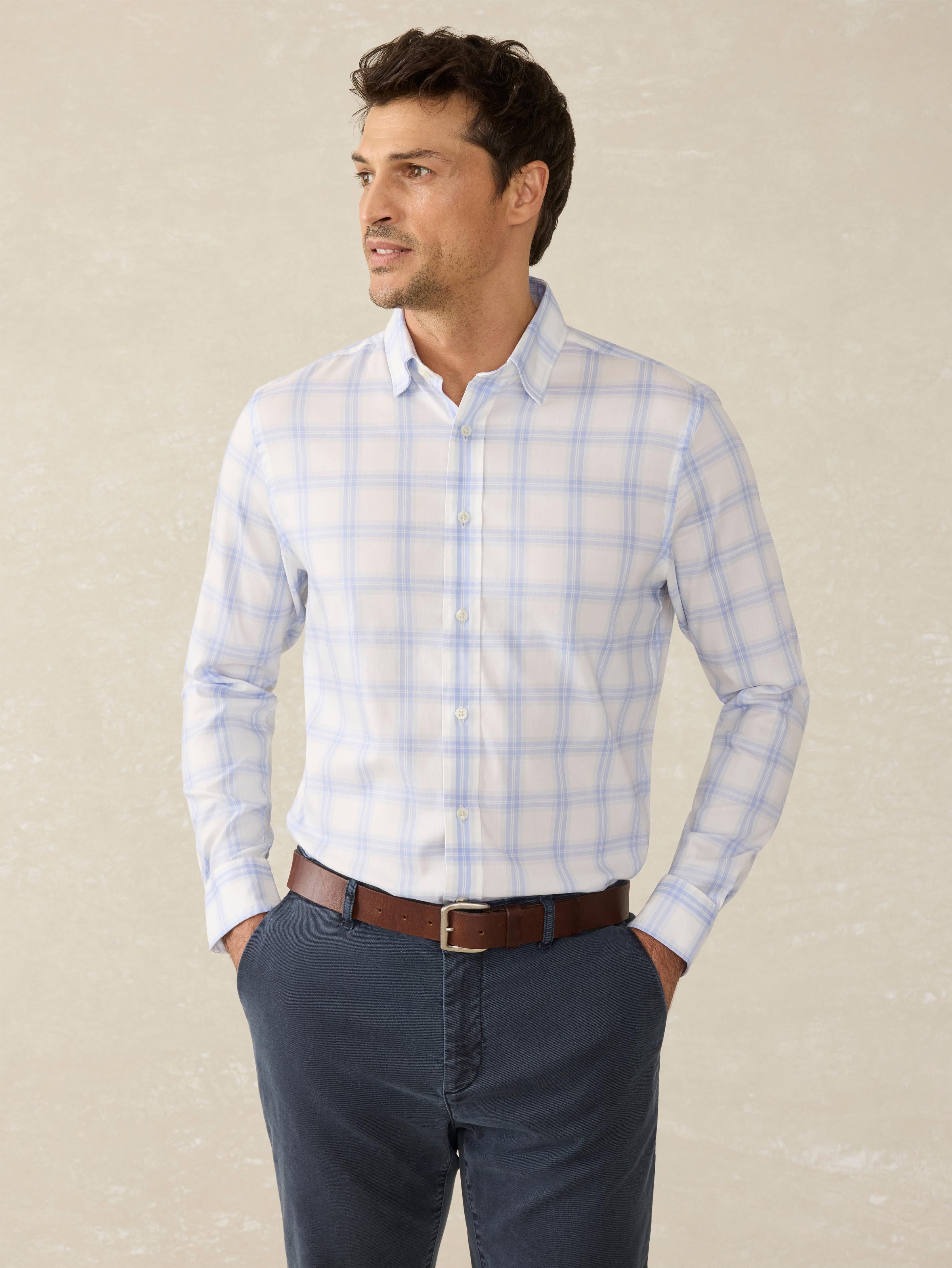 The Movement™ Shirt - Iris River Plaid | Faherty Brand