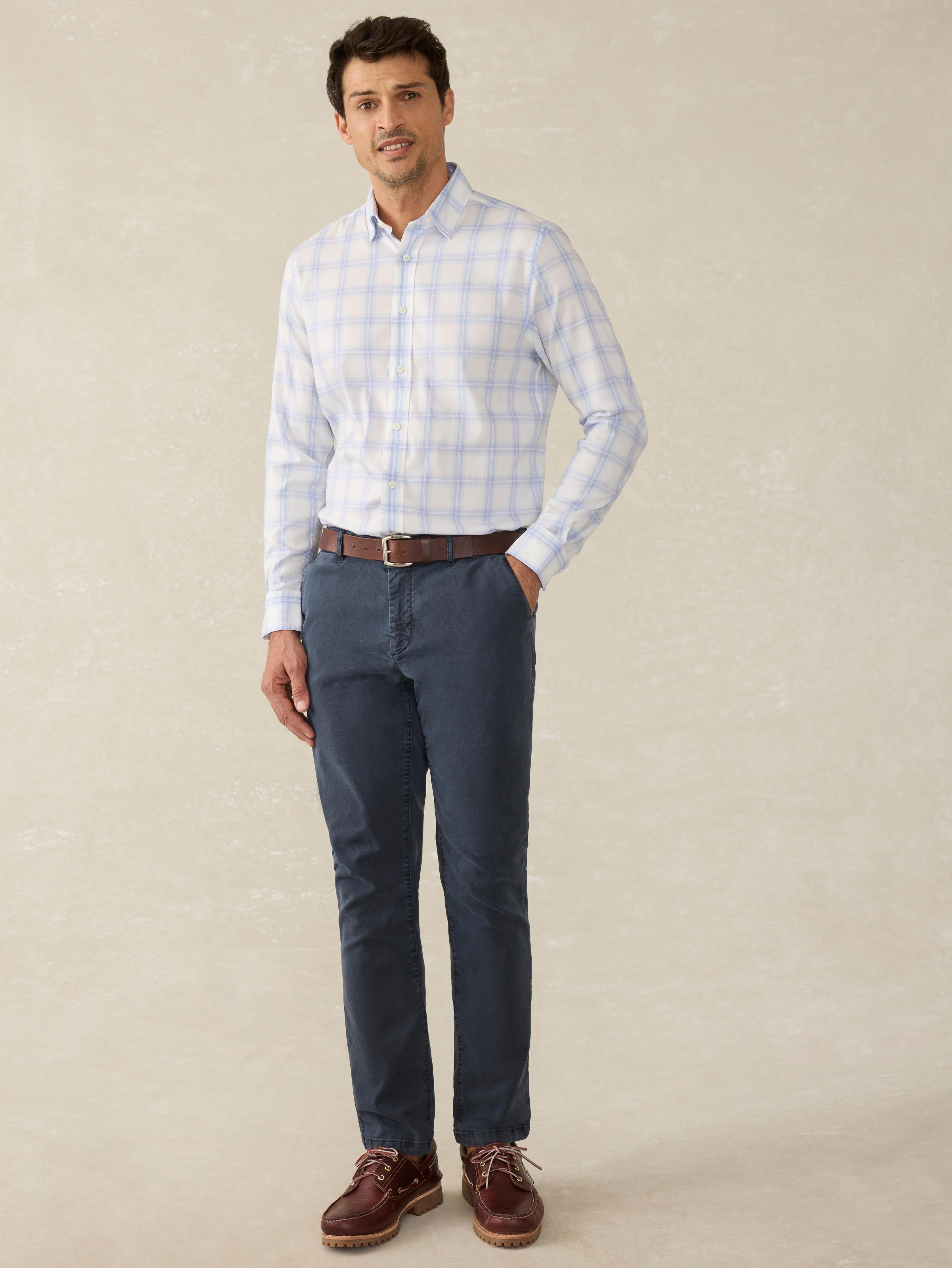 The Movement™ Shirt - Iris River Plaid | Faherty Brand