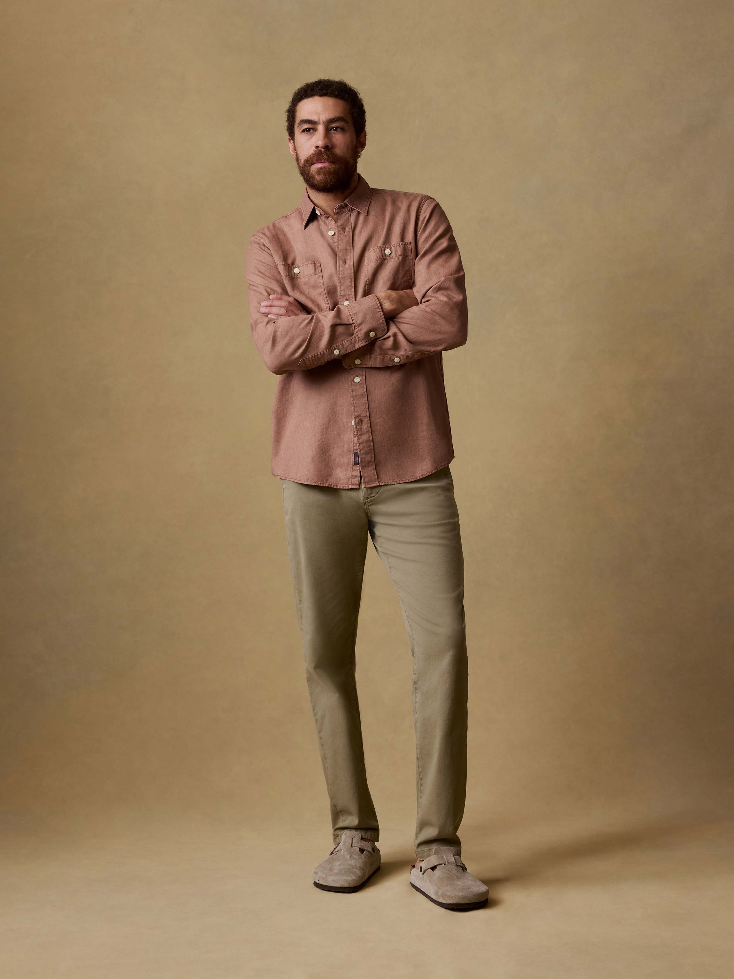 Coastline Chino - Olive Valley | Faherty Brand