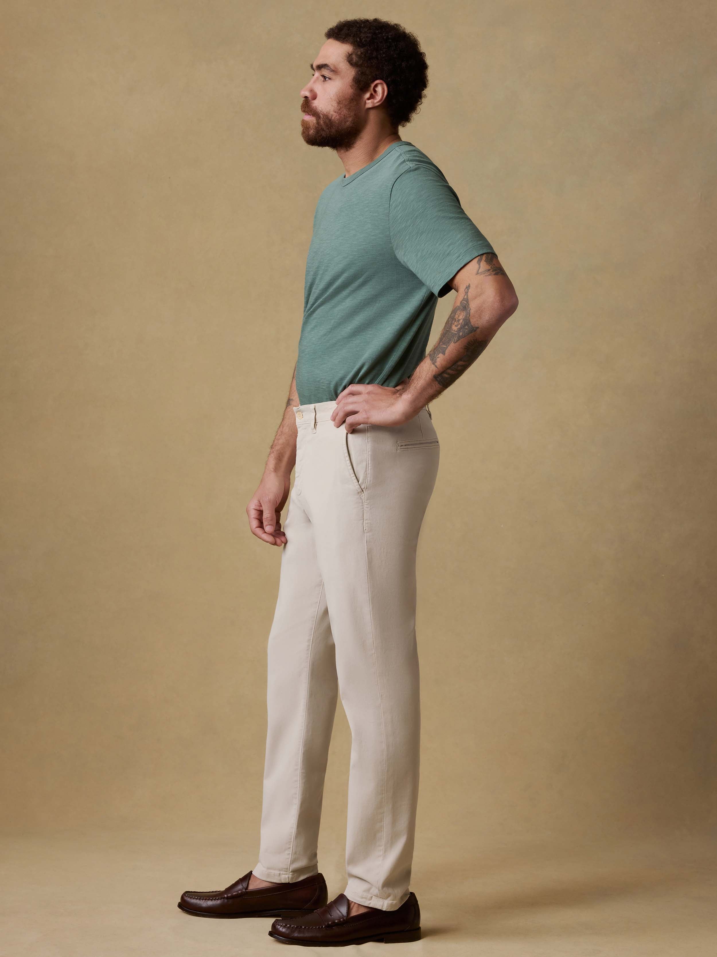 Coastline Chino - Stone | Faherty Brand