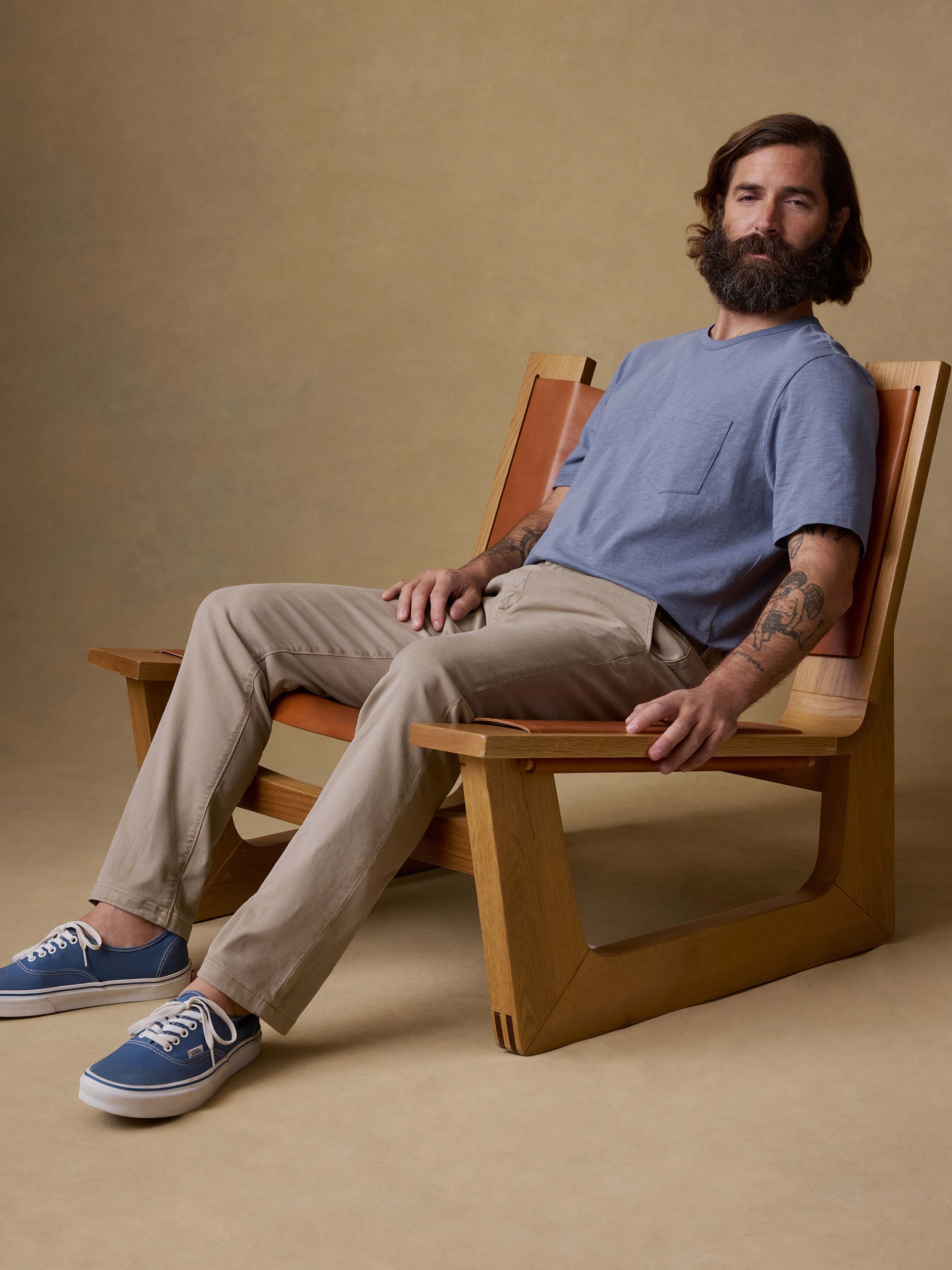Coastline Chino - Utility Khaki | Faherty Brand