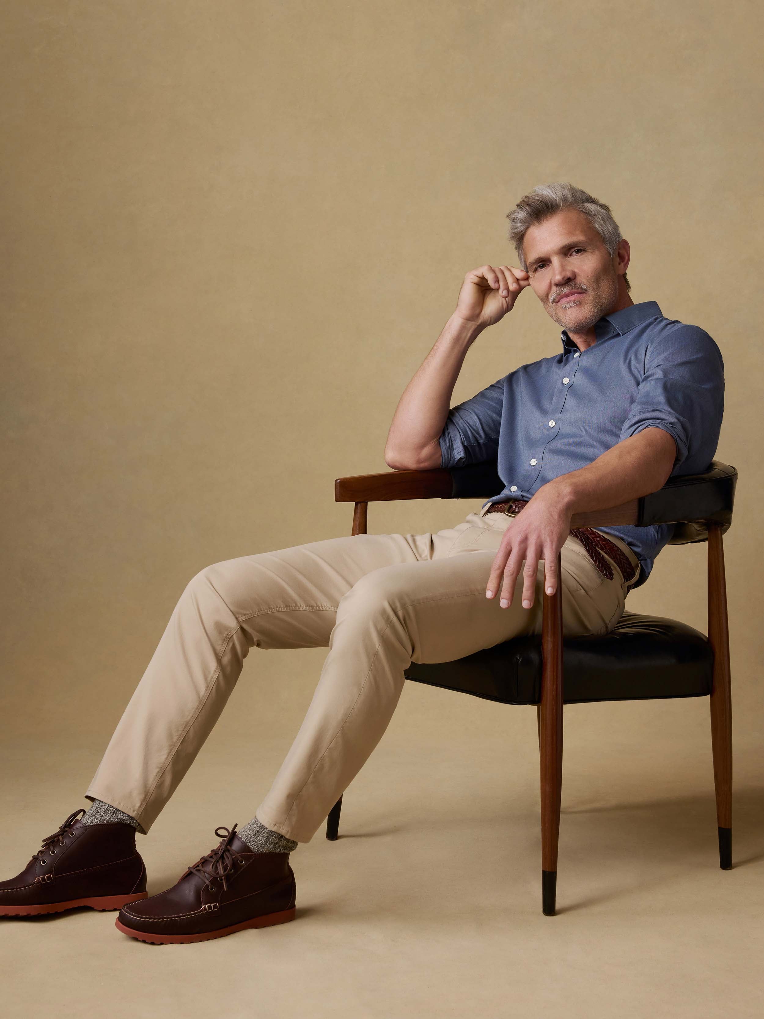 Movement™ 5-Pocket Pant - Island West Khaki | Faherty Brand