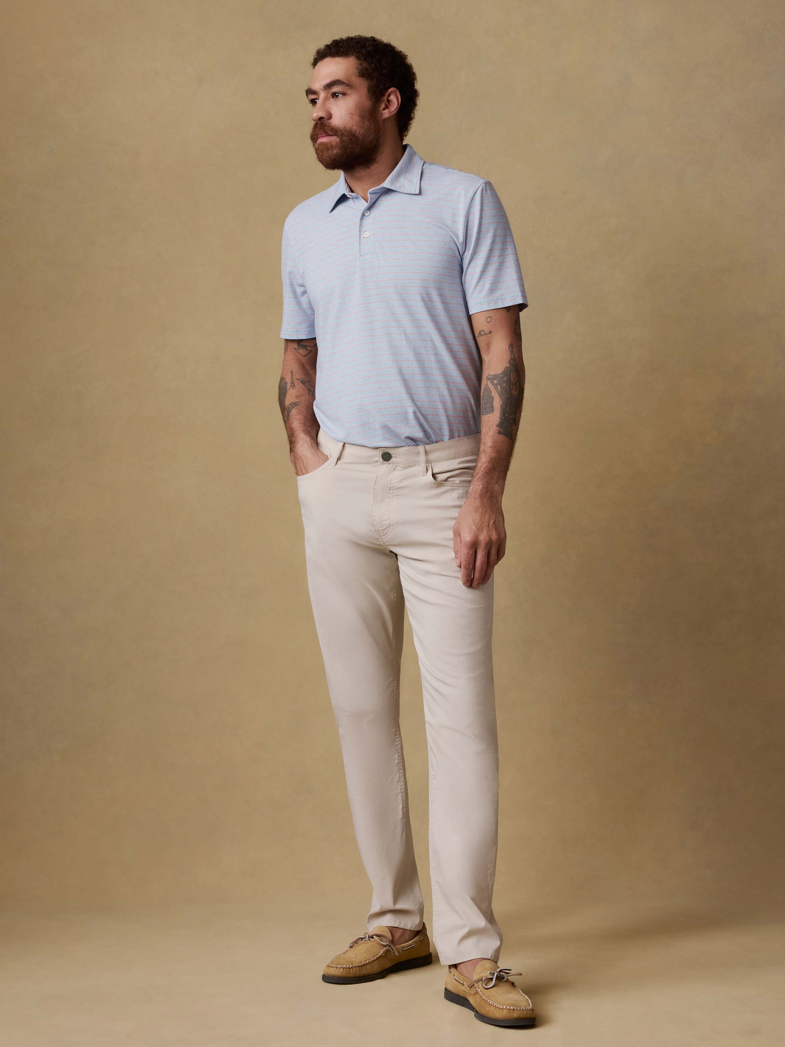 Movement™ 5-Pocket Pant - Light Sand | Faherty Brand