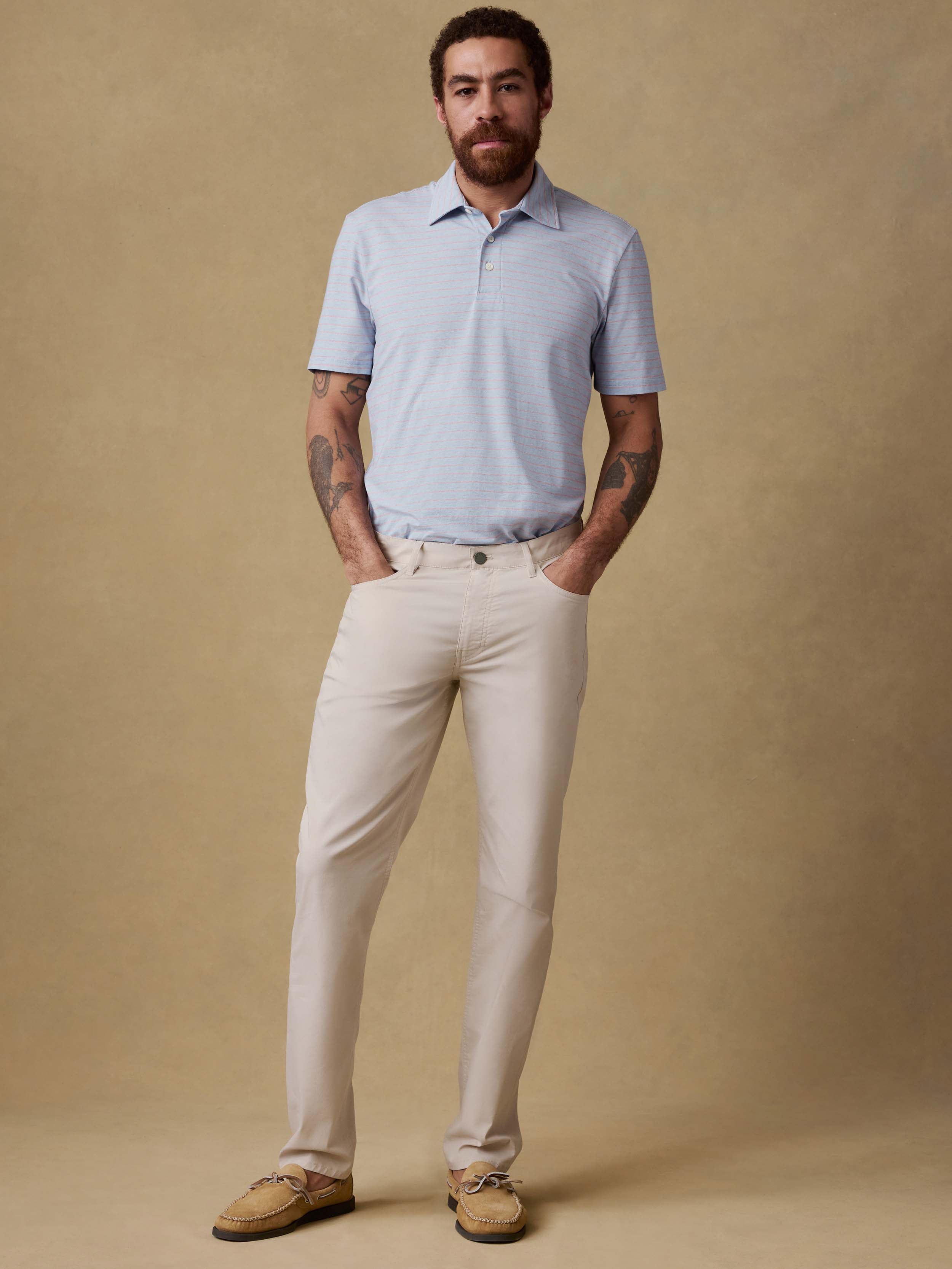 Movement™ 5-Pocket Pant - Light Sand | Faherty Brand
