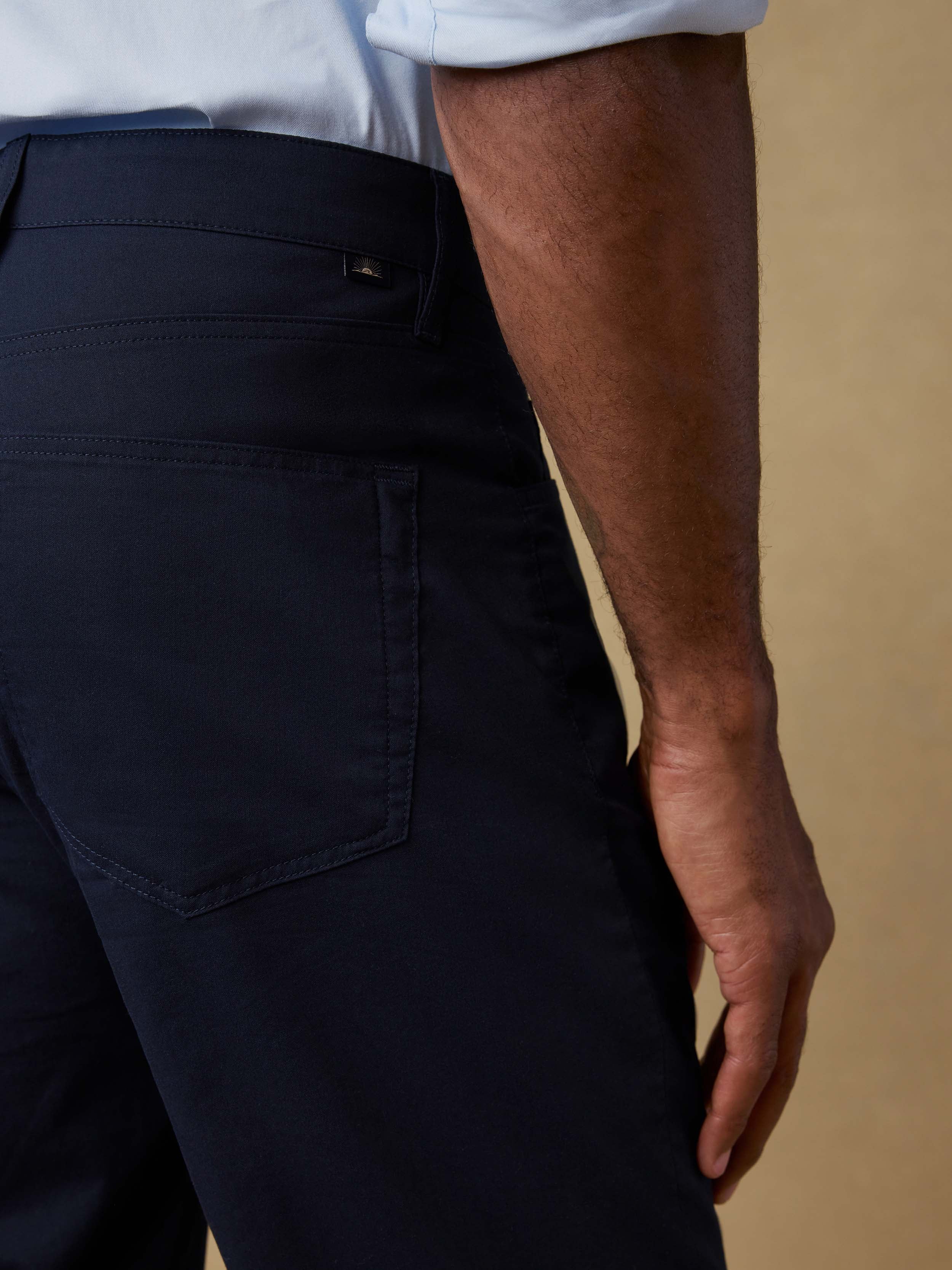 Movement™ 5-Pocket Pant - Navy | Faherty Brand