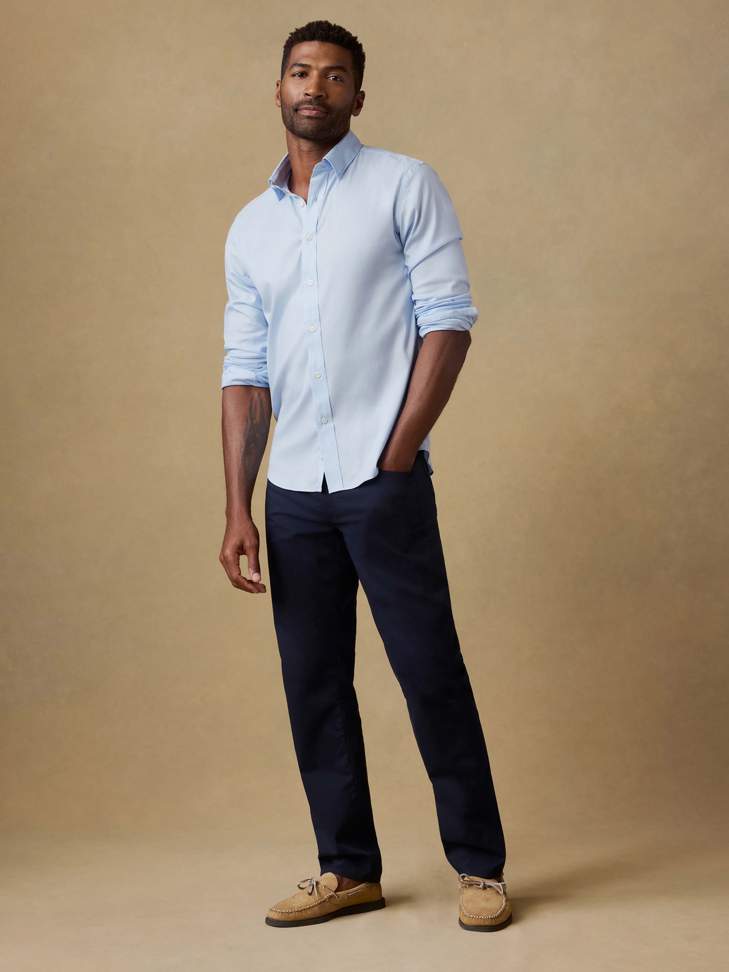 Movement™ 5-Pocket Pant - Navy | Faherty Brand