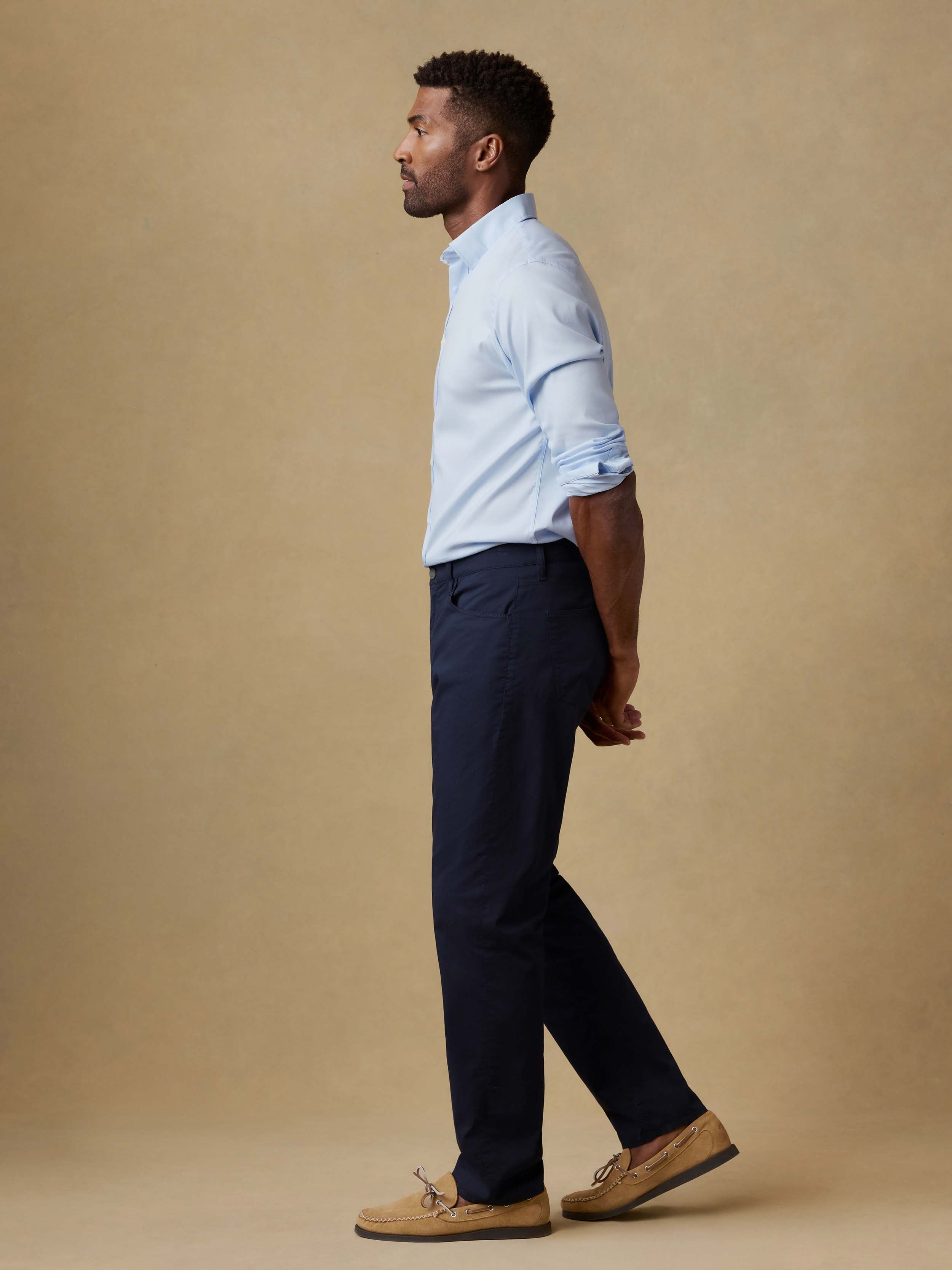 Movement™ 5-Pocket Pant - Navy | Faherty Brand