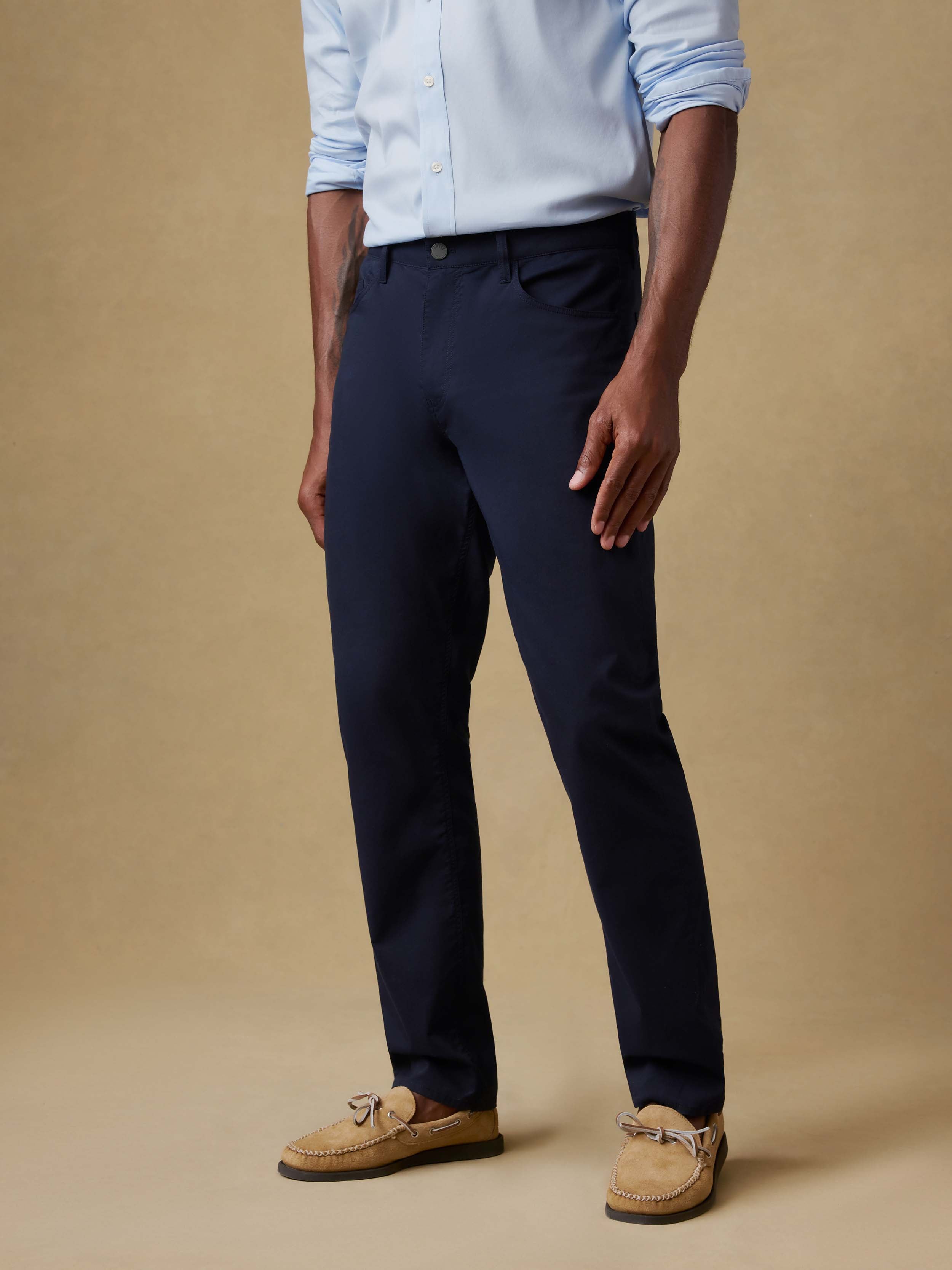 Movement™ 5-Pocket Pant - Navy | Faherty Brand