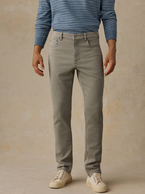 Stretch Terry 5-Pocket Pant - Coastal Sage