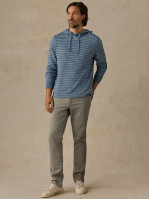 Stretch Terry 5-Pocket Athletic Fit Pant - Coastal Sage