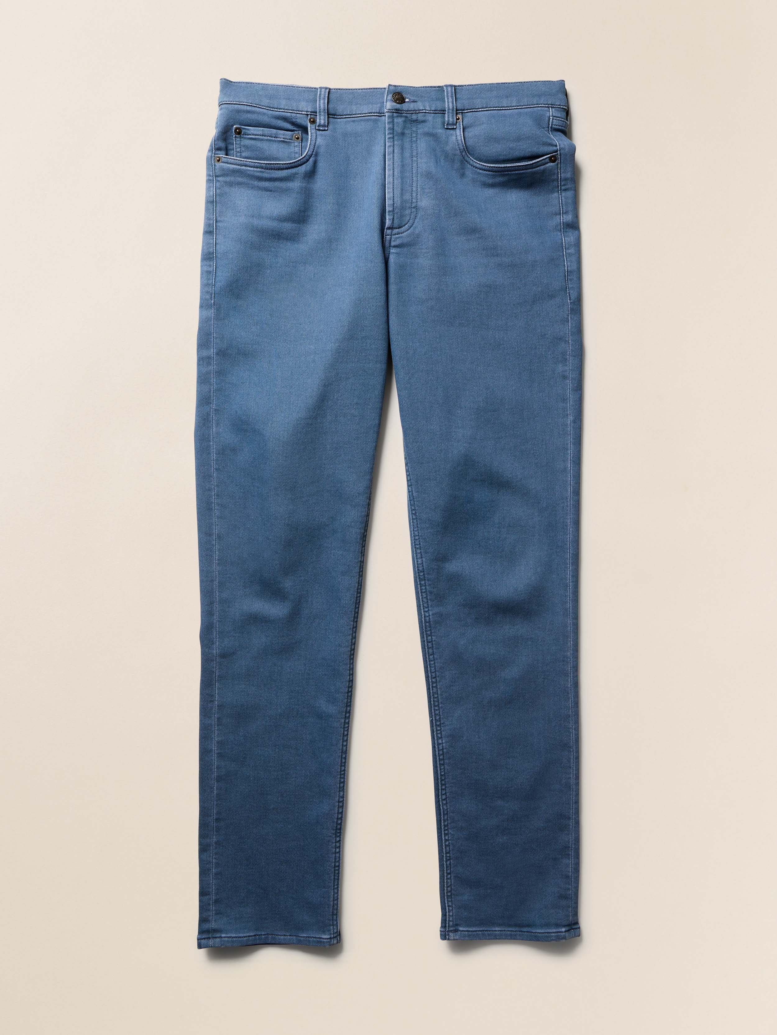 Stretch Terry 5-Pocket Pant - Pacific Tides | Faherty Brand
