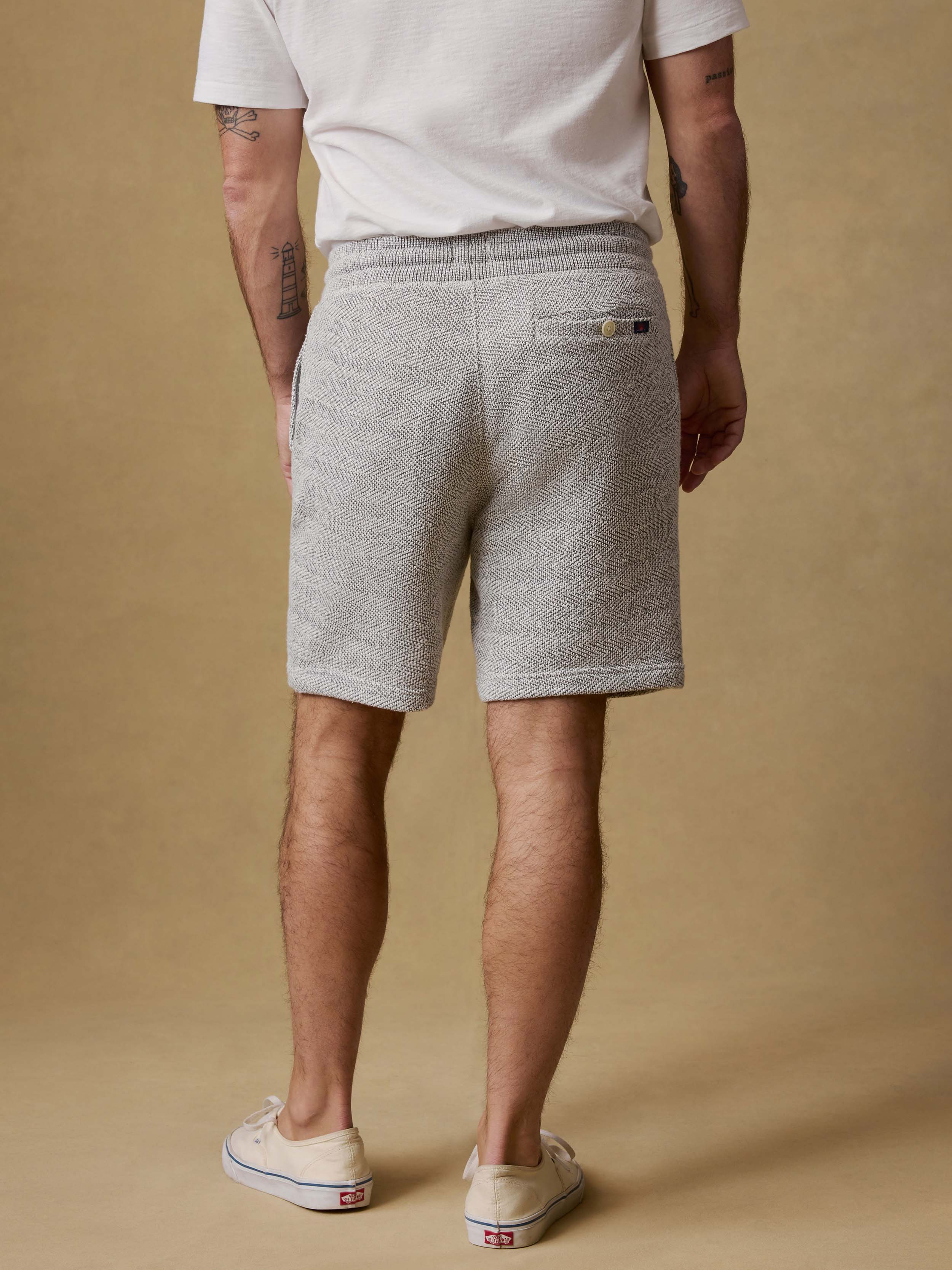 Whitewater Sweatshort - Grey Shell Loop | Faherty Brand