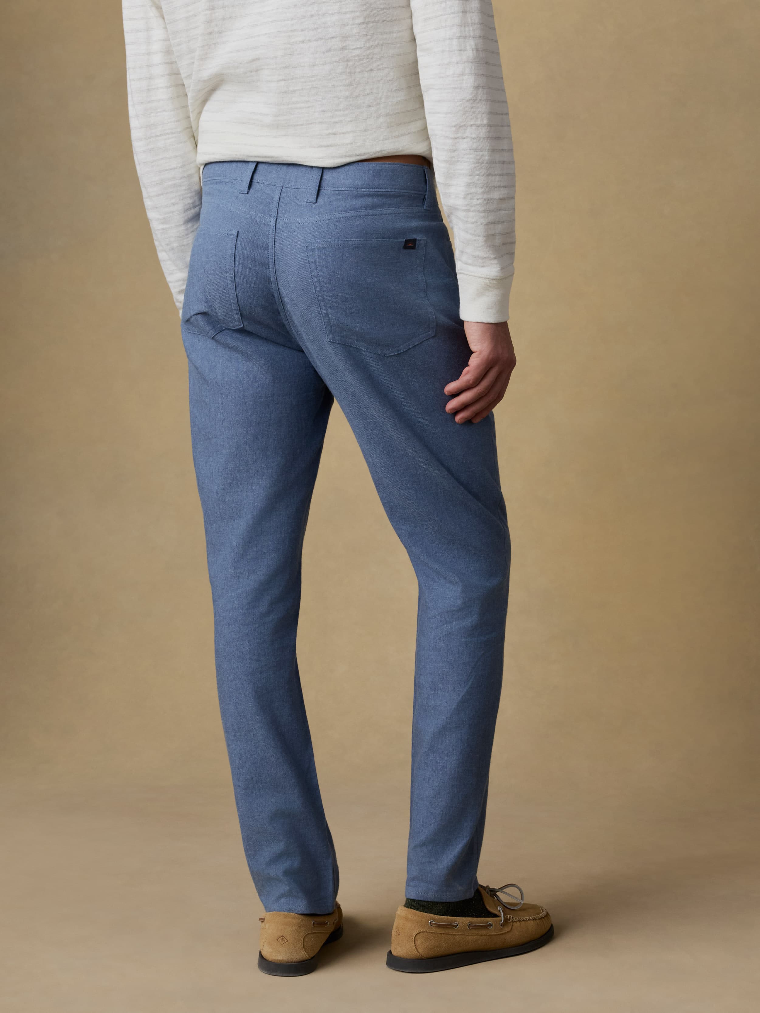 Movement™ Linen 5-Pocket Pant - Dusk Blue | Faherty Brand