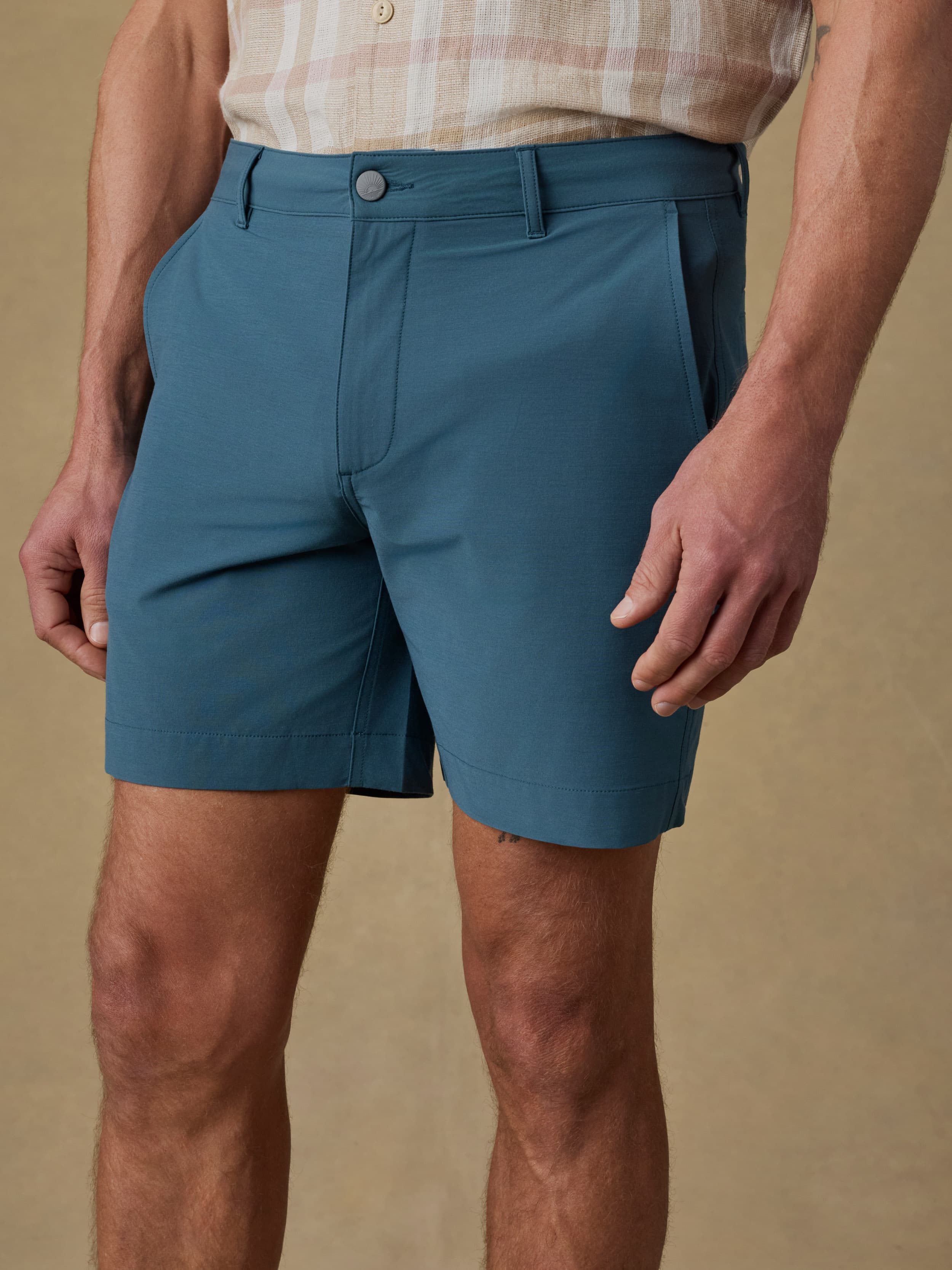 All Day™ Short (7") - Dark Teal | Faherty Brand
