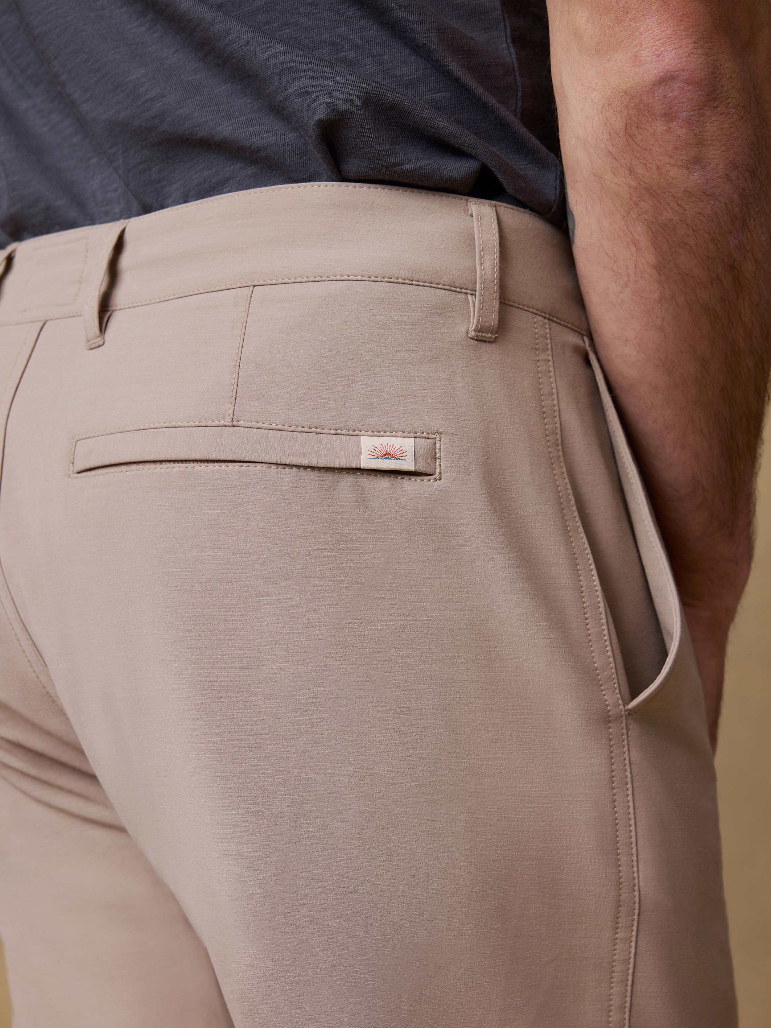 All Day™ Short (7") - Khaki | Faherty Brand