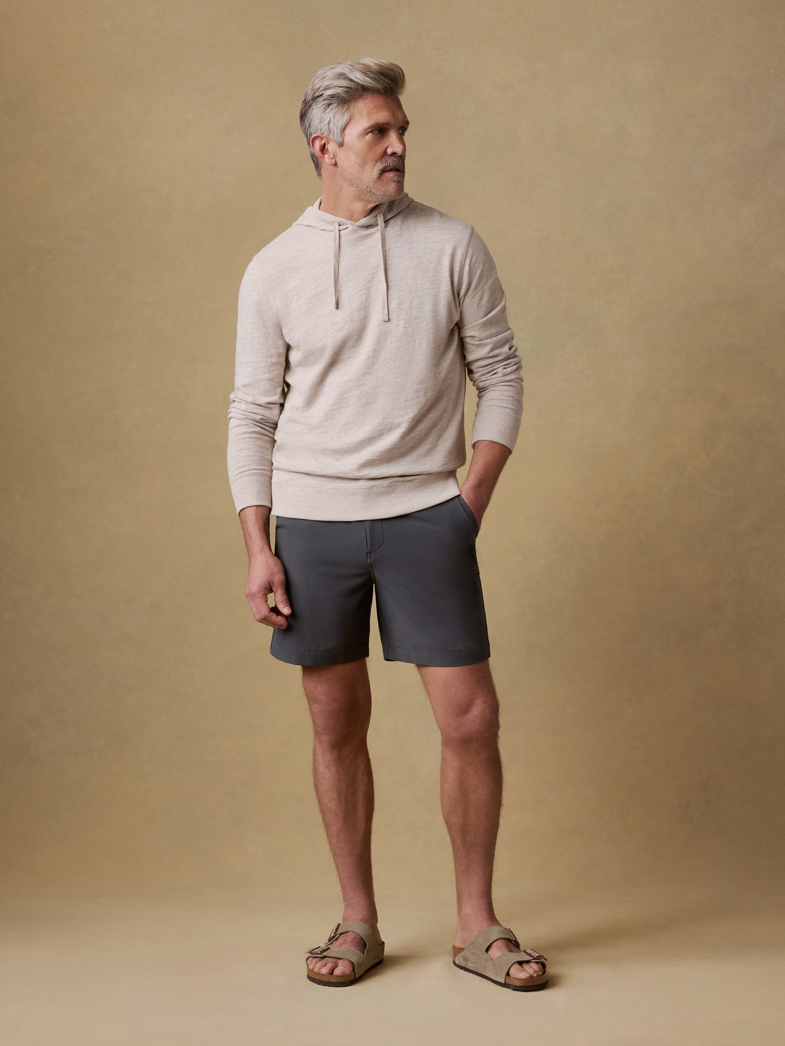 All Day™ Short (7") - Mountain Coal | Faherty Brand