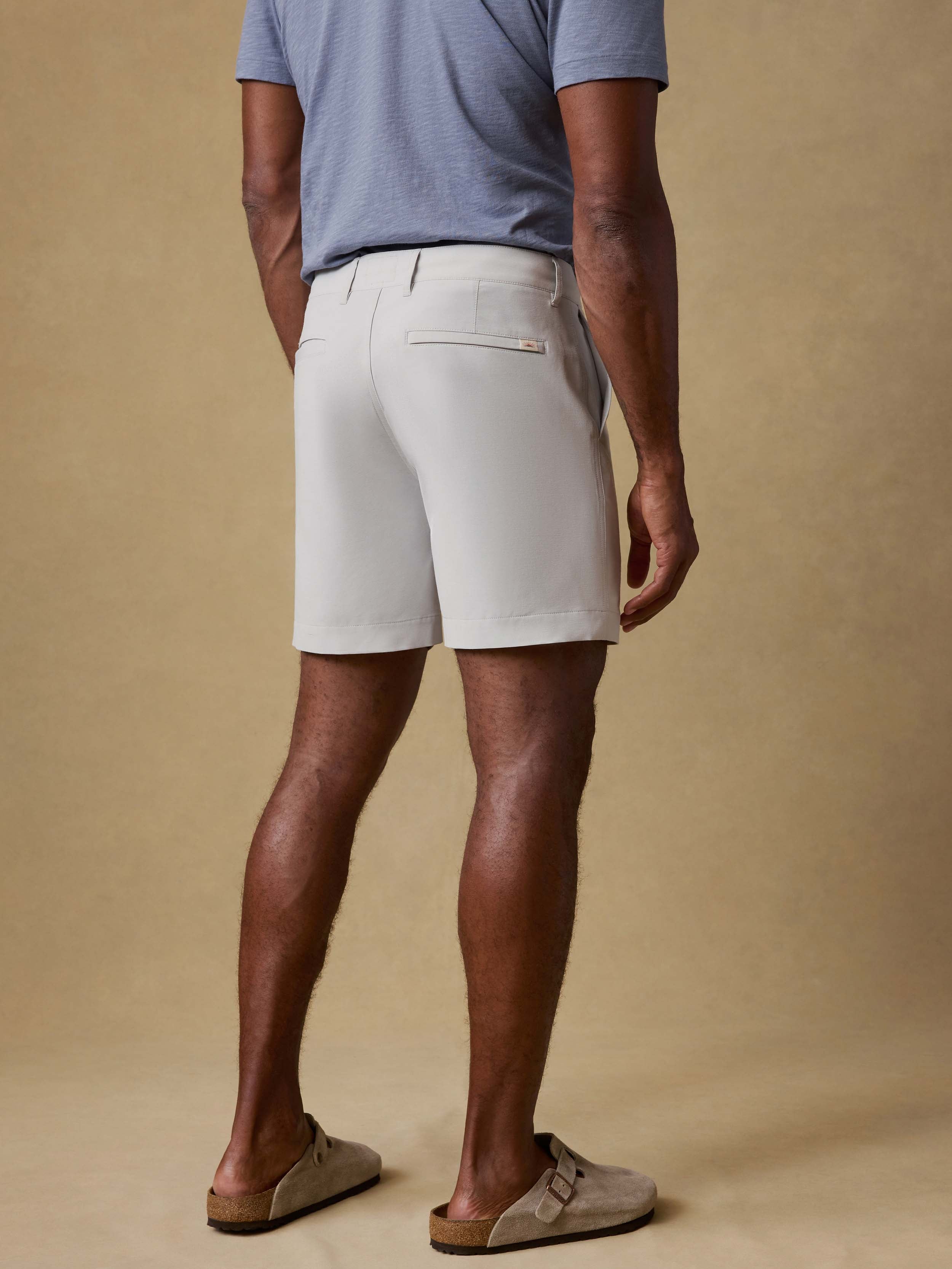All Day™ Short (7") - Stone | Faherty Brand