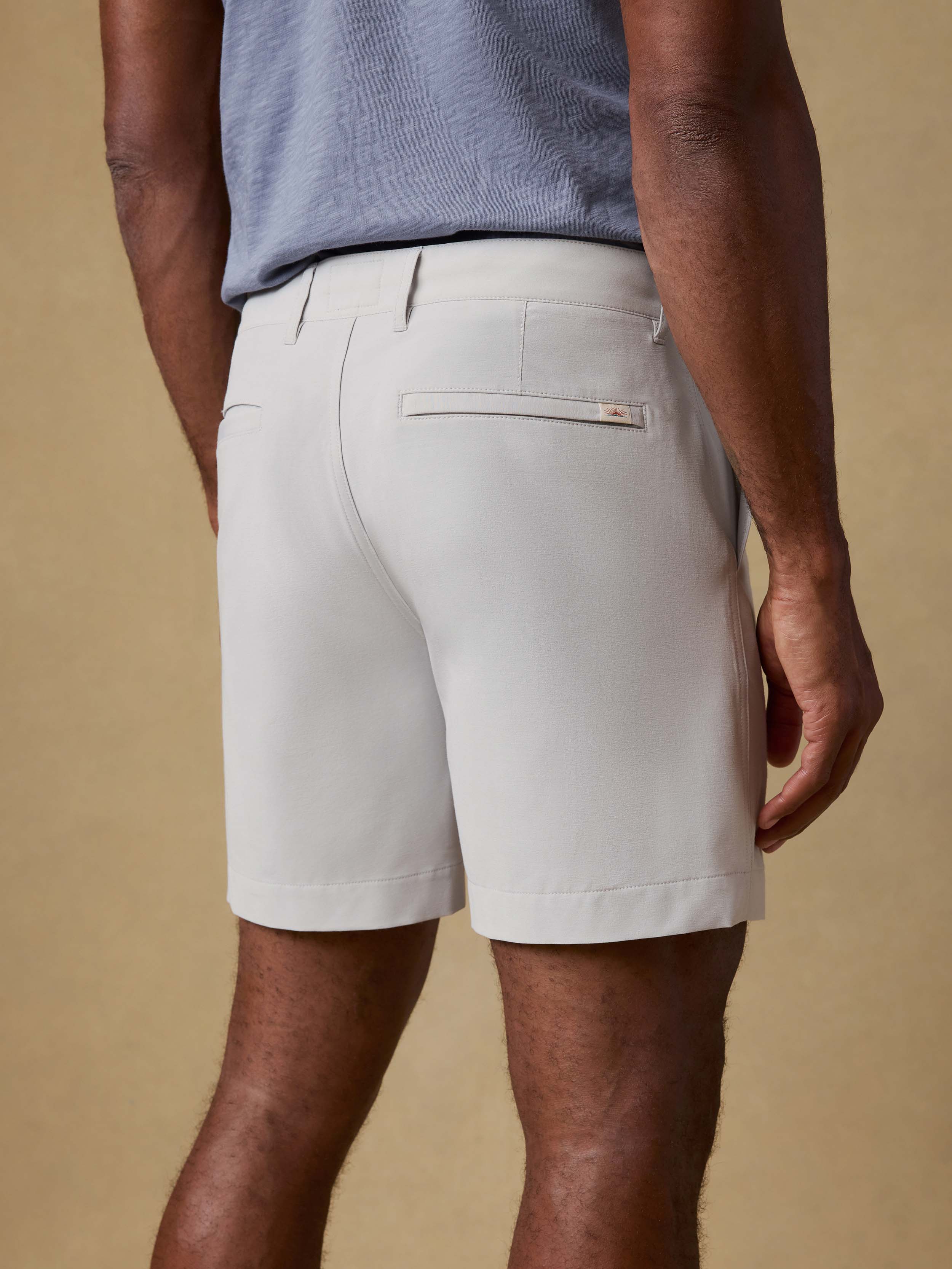 All Day™ Short (7") - Stone | Faherty Brand