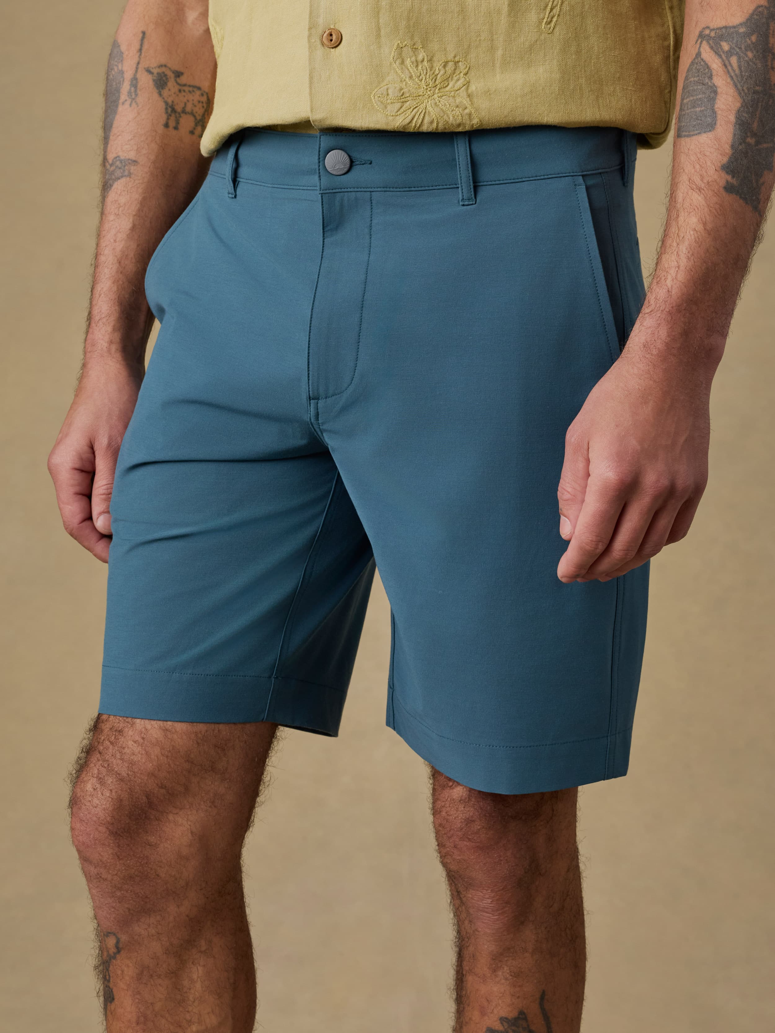 All Day™ Short (9") - Dark Teal | Faherty Brand