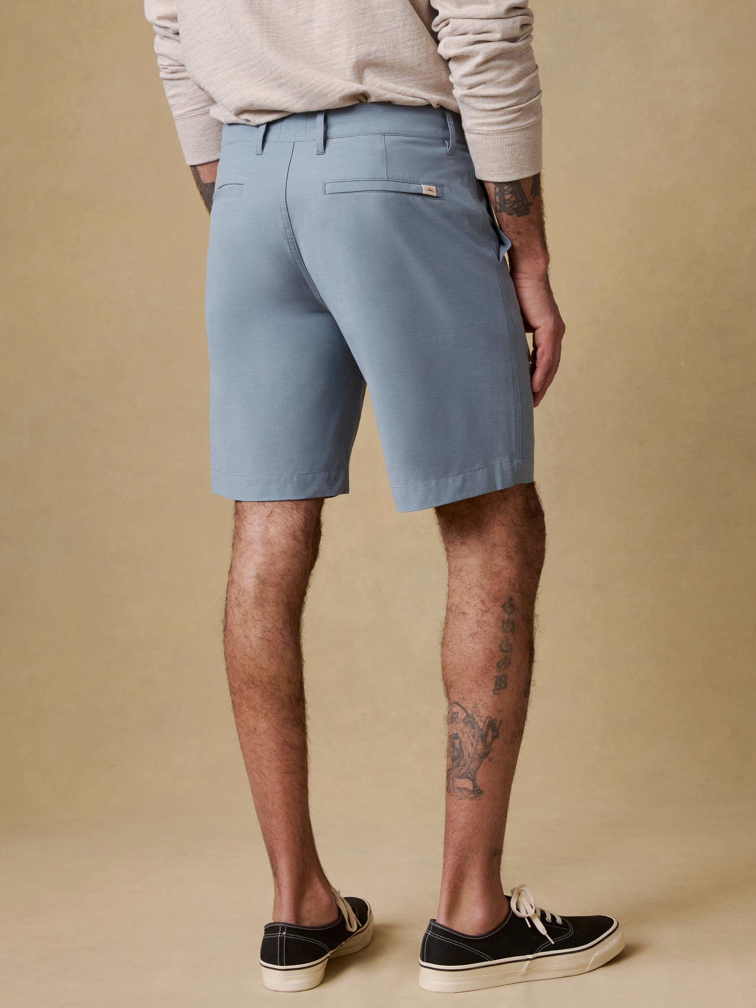 All Day™ Short (9") - Deep Marine | Faherty Brand