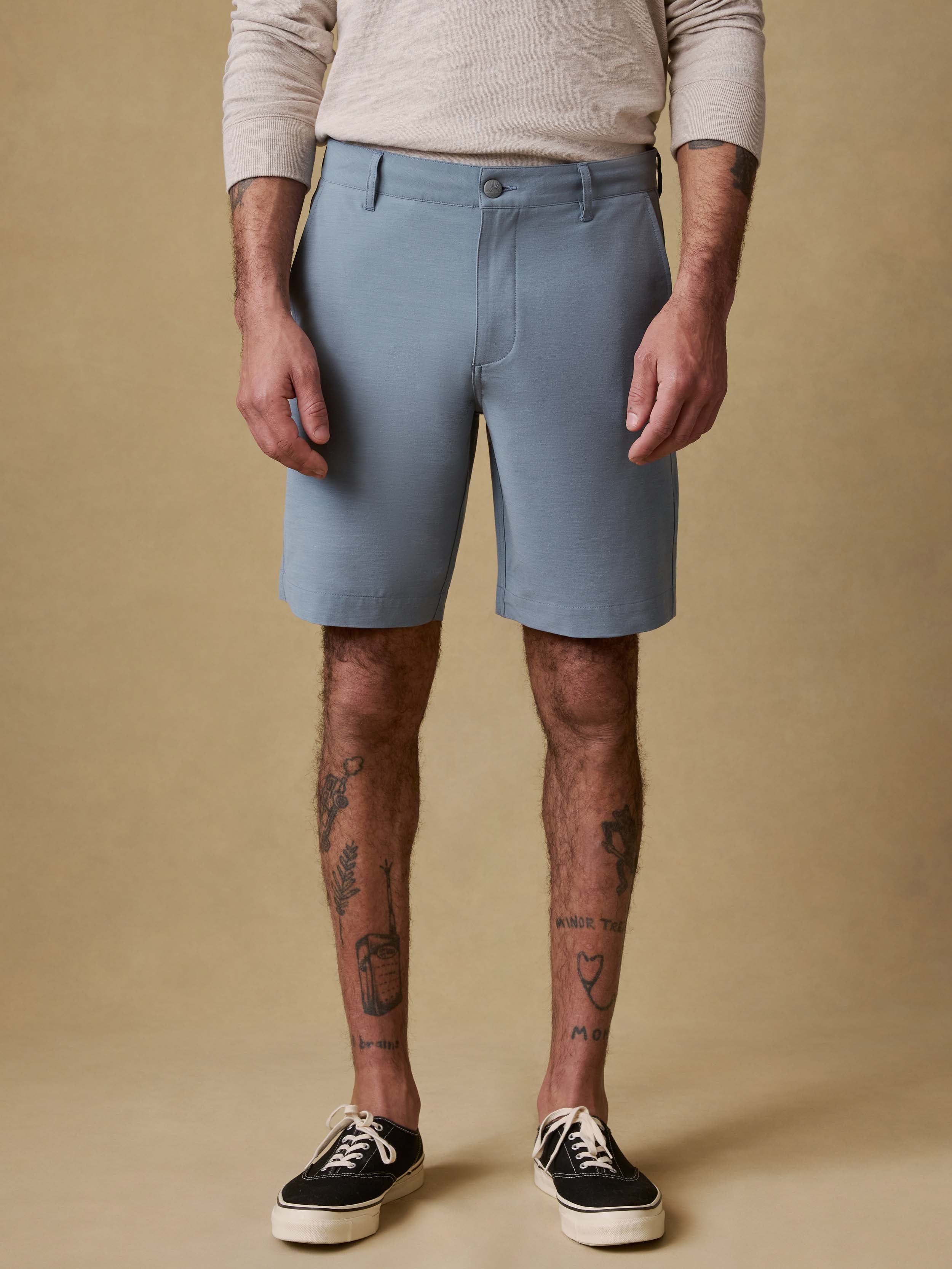 All Day™ Short (9") - Deep Marine | Faherty Brand