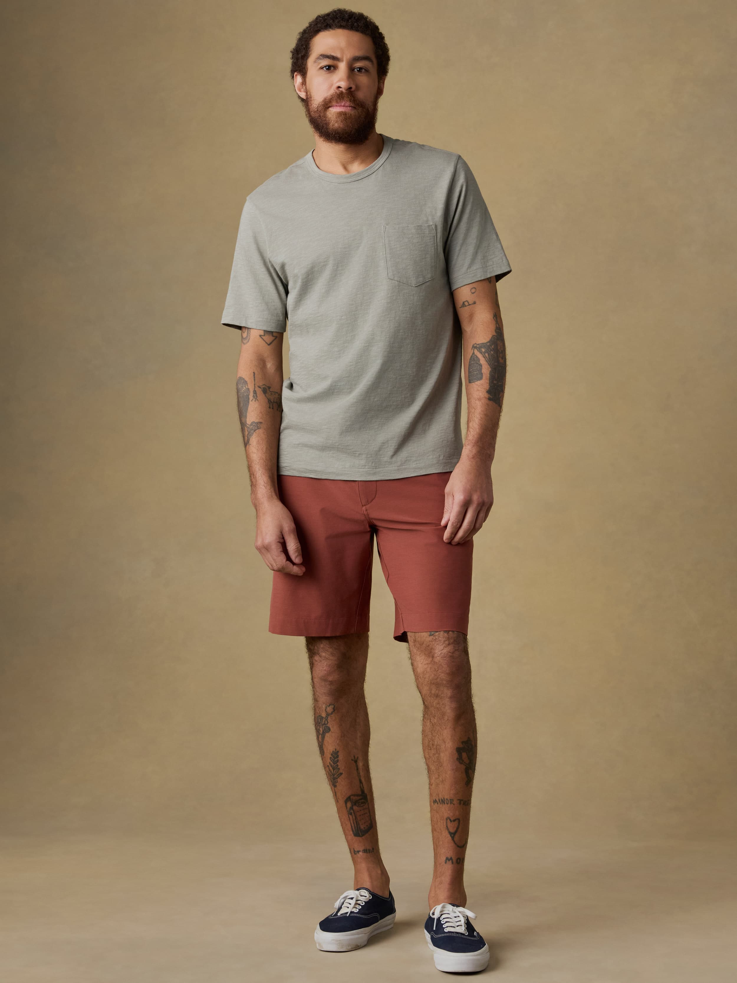 All Day™ Short (9") - Redwood | Faherty Brand