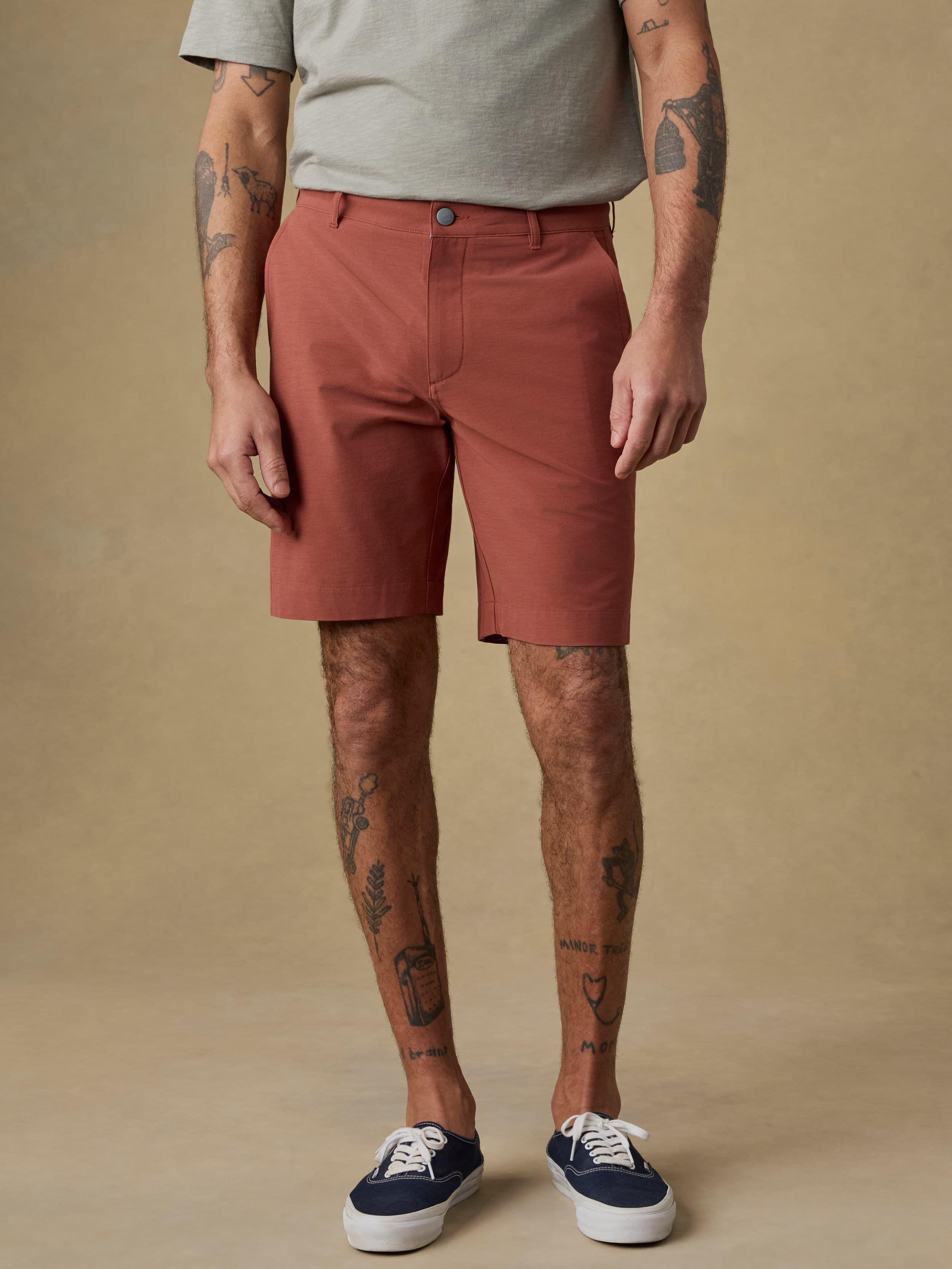 All Day™ Short (9") - Redwood | Faherty Brand