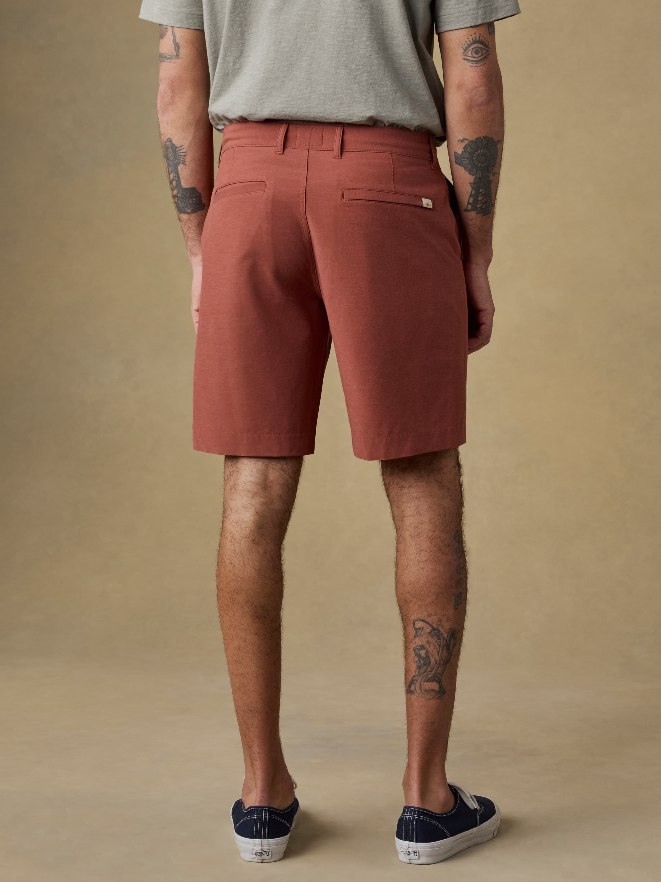 All Day™ Short (9") - Redwood | Faherty Brand