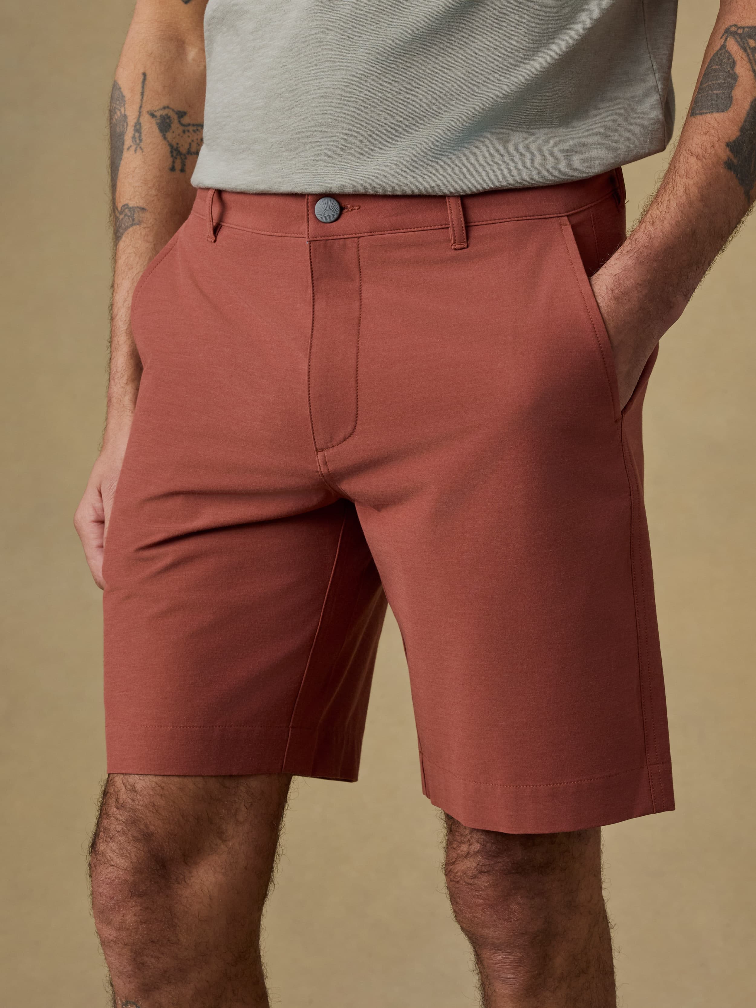 All Day™ Short (9") - Redwood | Faherty Brand