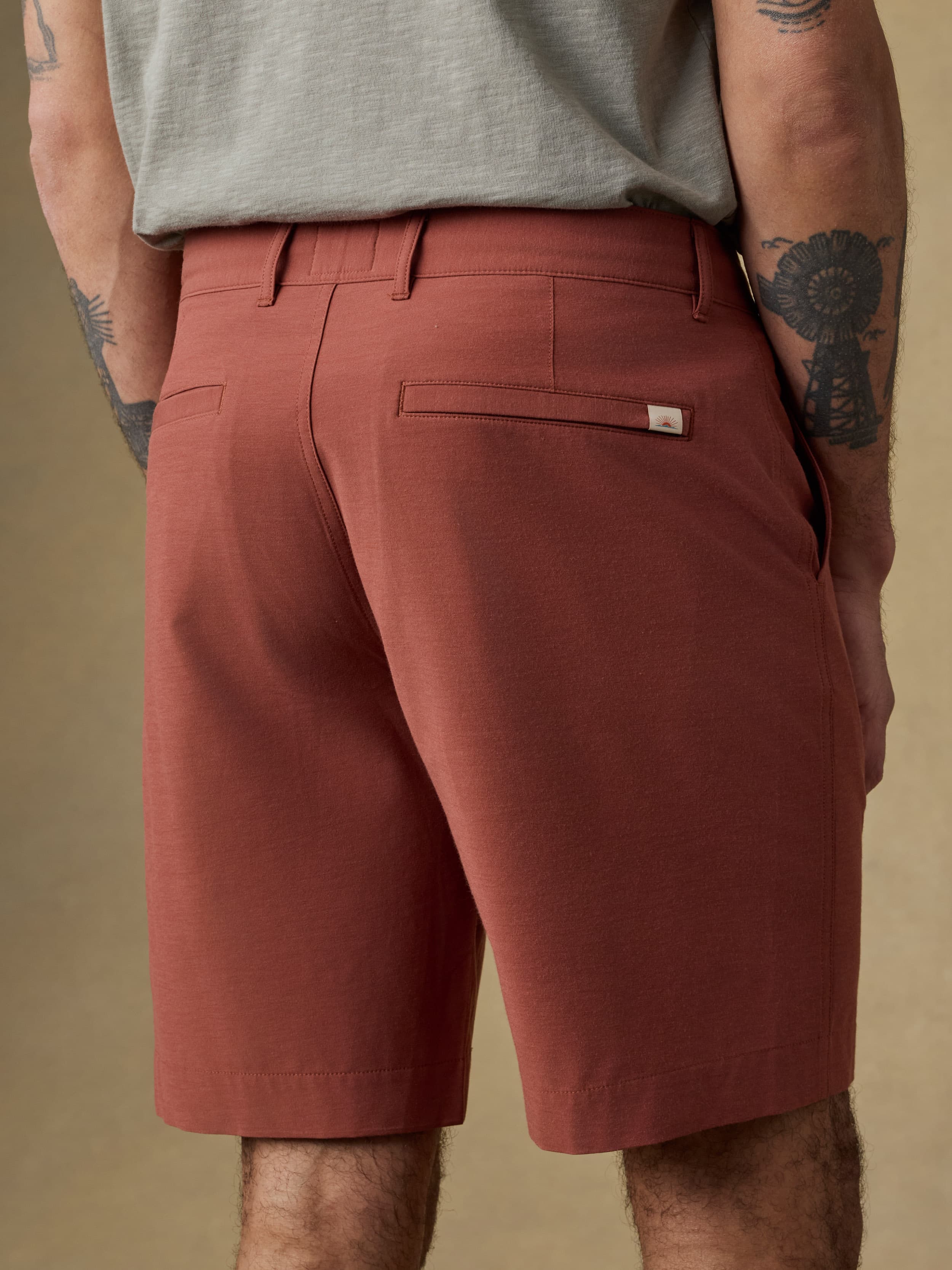 All Day™ Short (9") - Redwood | Faherty Brand