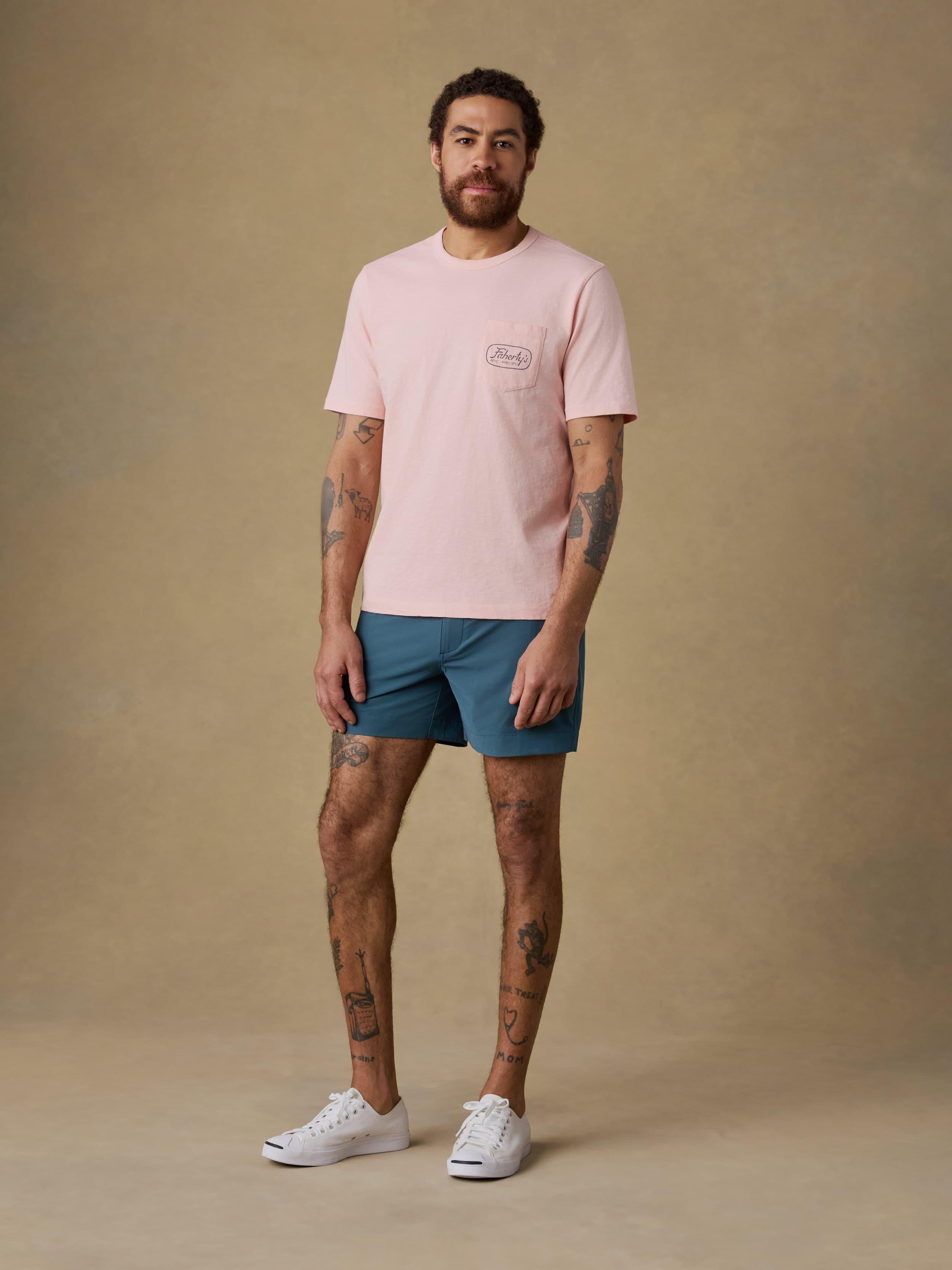 All Day™ Short (5") - Dark Teal | Faherty Brand