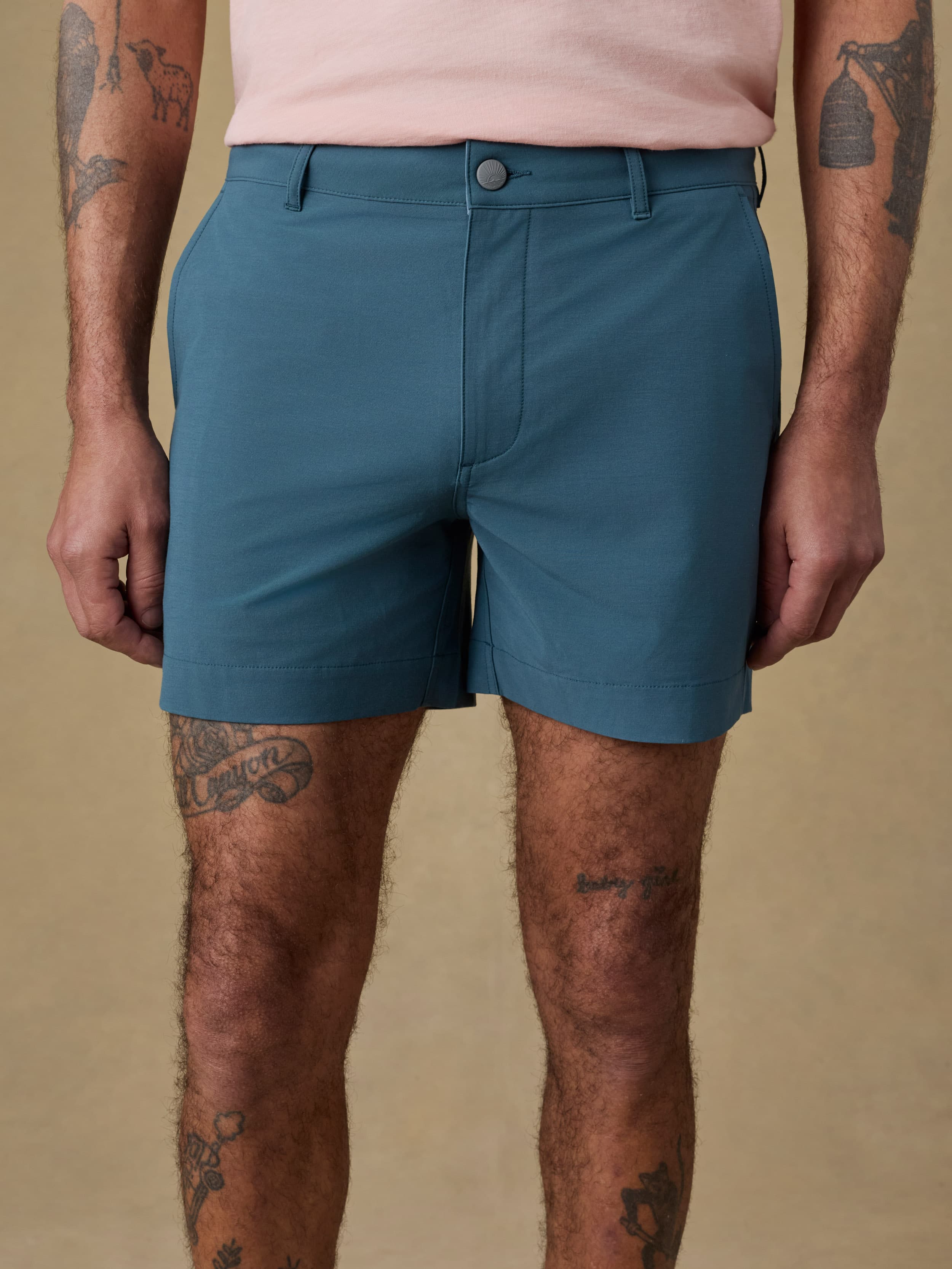 All Day™ Short (5") - Dark Teal | Faherty Brand