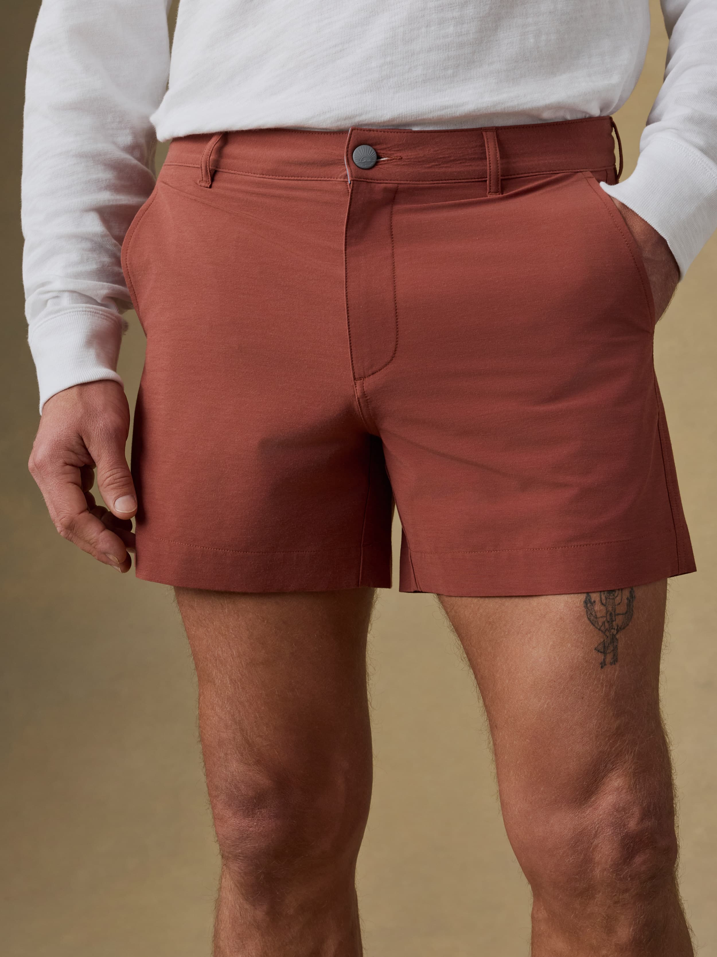 All Day™ Short (5") - Redwood | Faherty Brand
