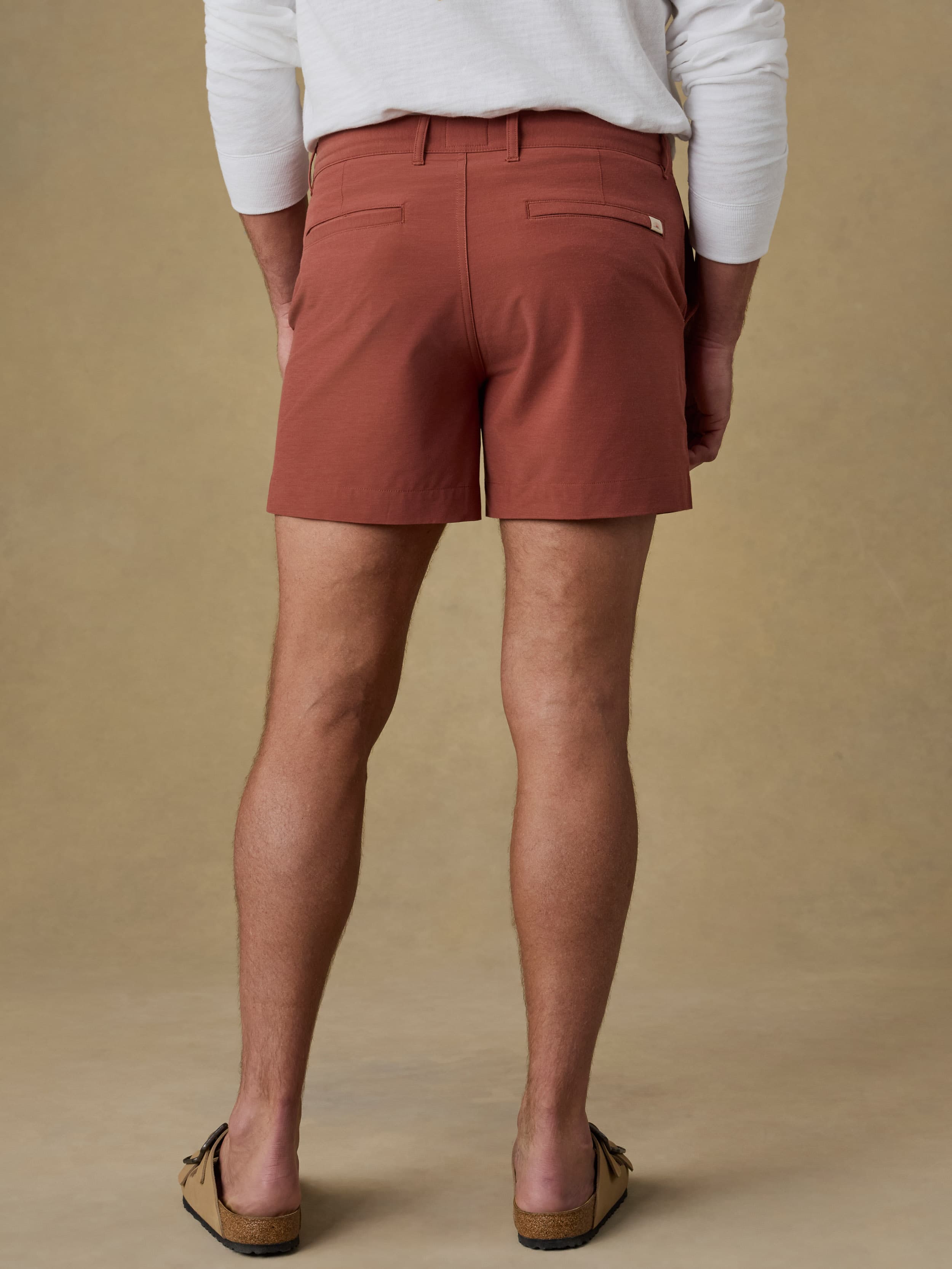 All Day™ Short (5") - Redwood | Faherty Brand