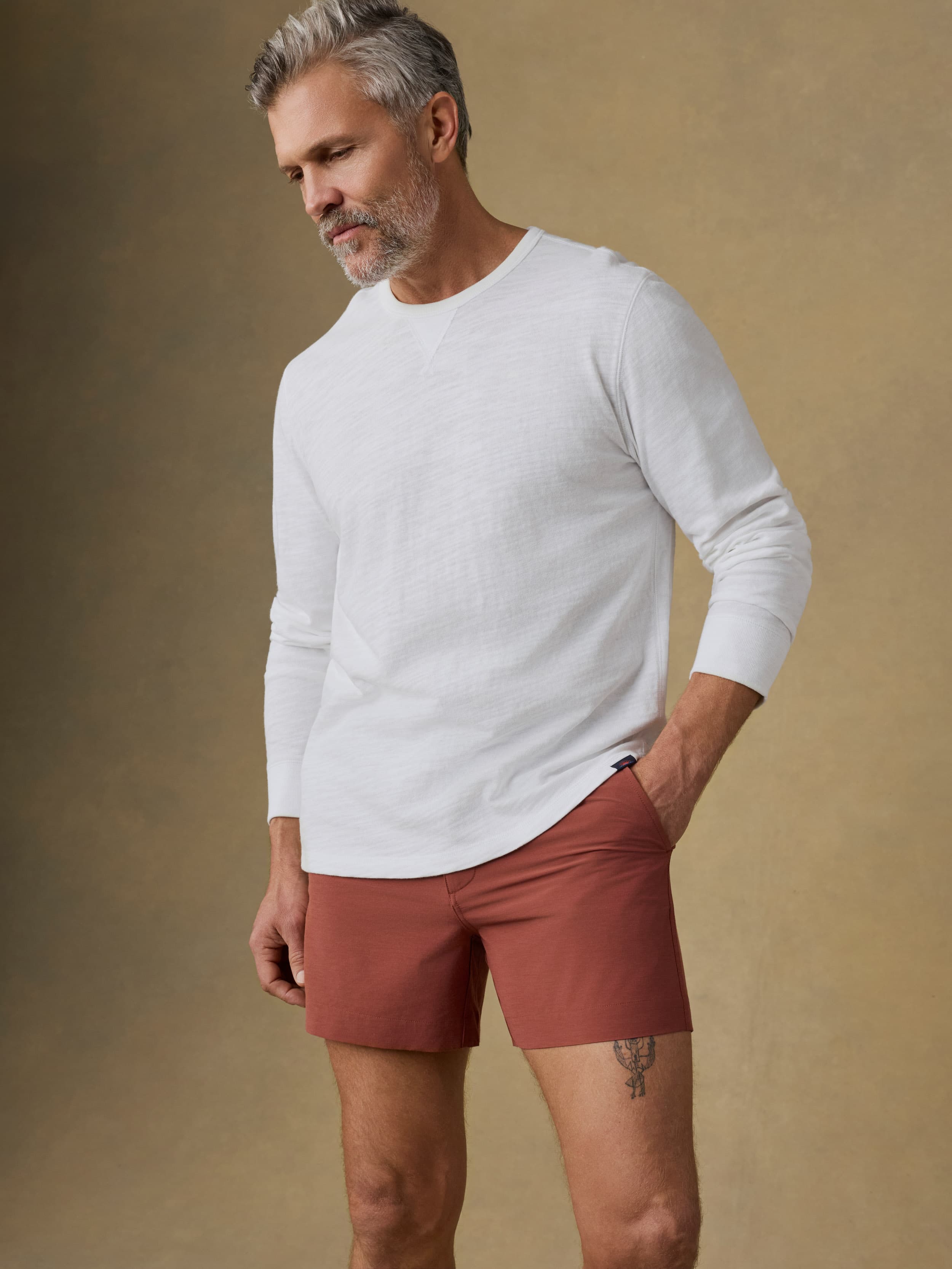 All Day™ Short (5") - Redwood | Faherty Brand