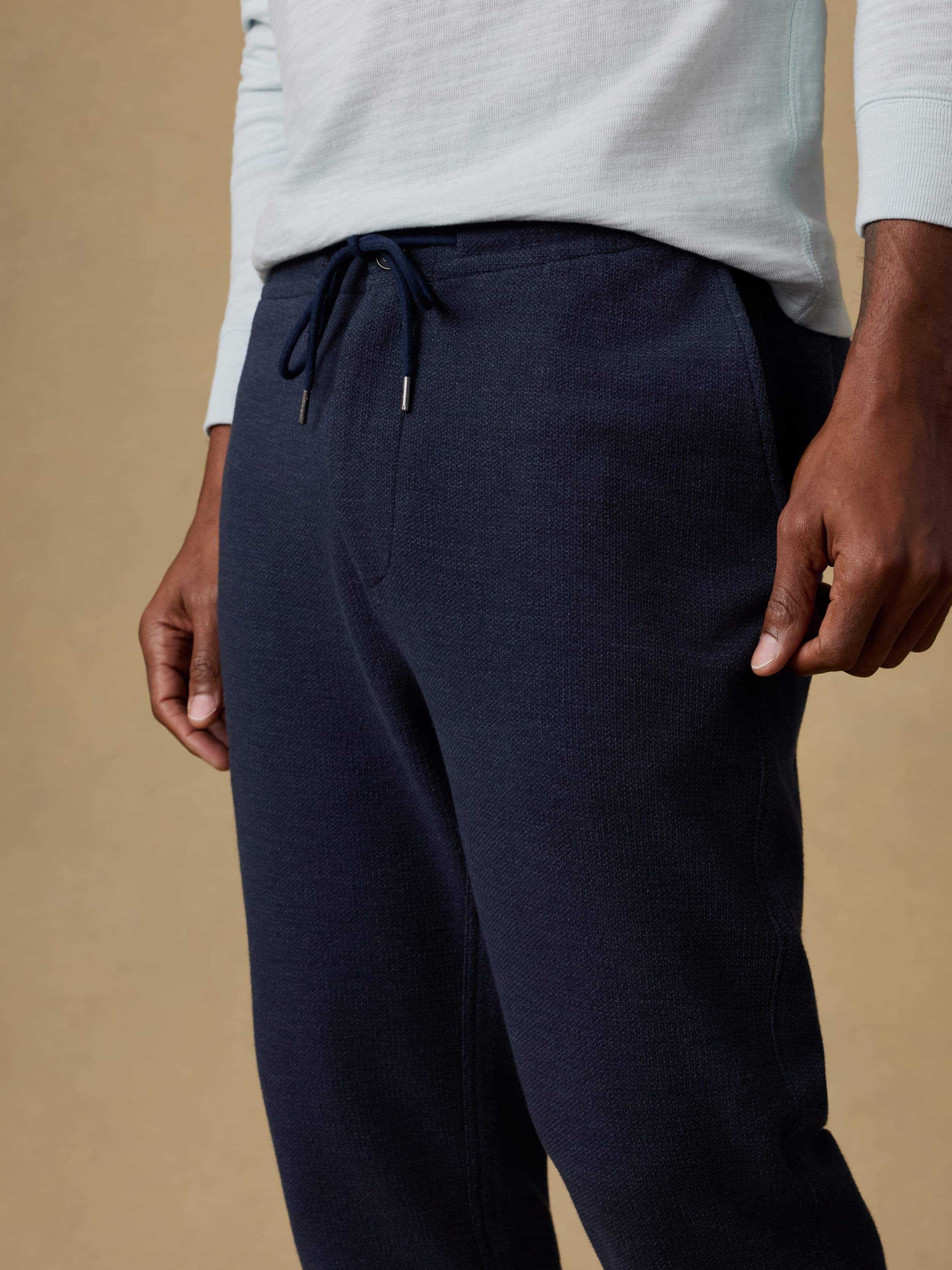 Highland Knit Pant - Navy Ridge Melange | Faherty Brand