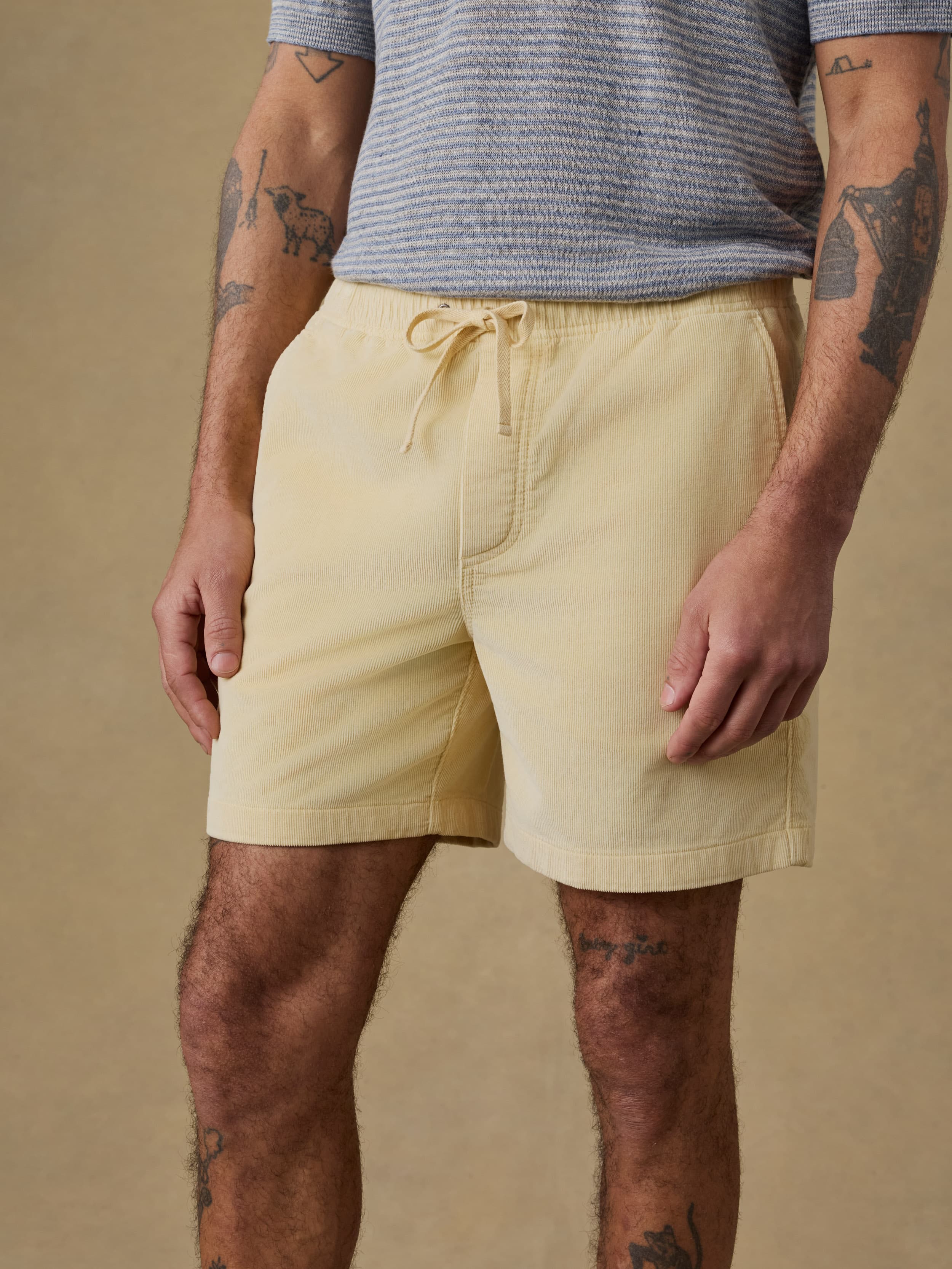 Essential Corduroy Short - Faded Sun | Faherty Brand