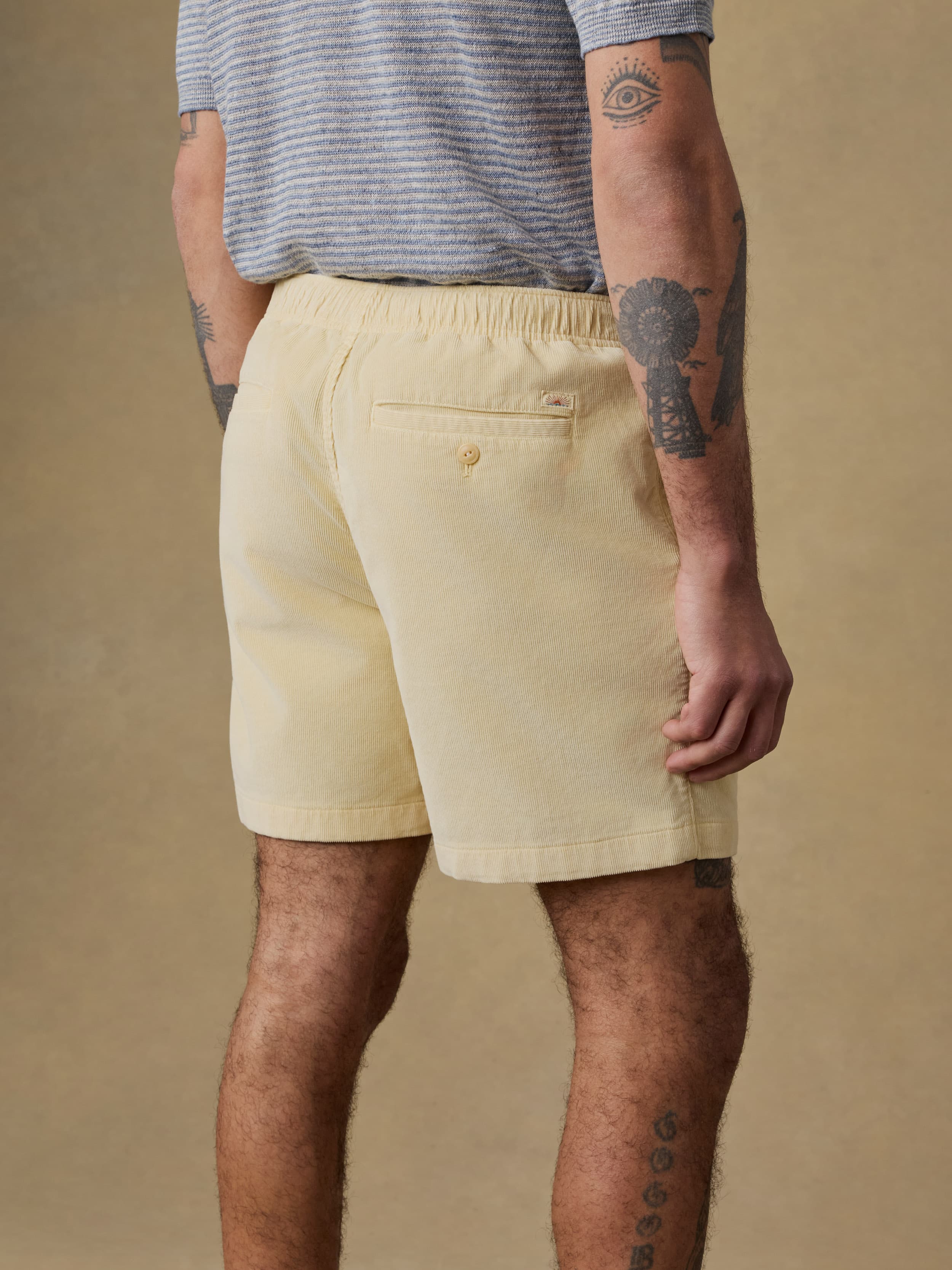 Essential Corduroy Short - Faded Sun | Faherty Brand