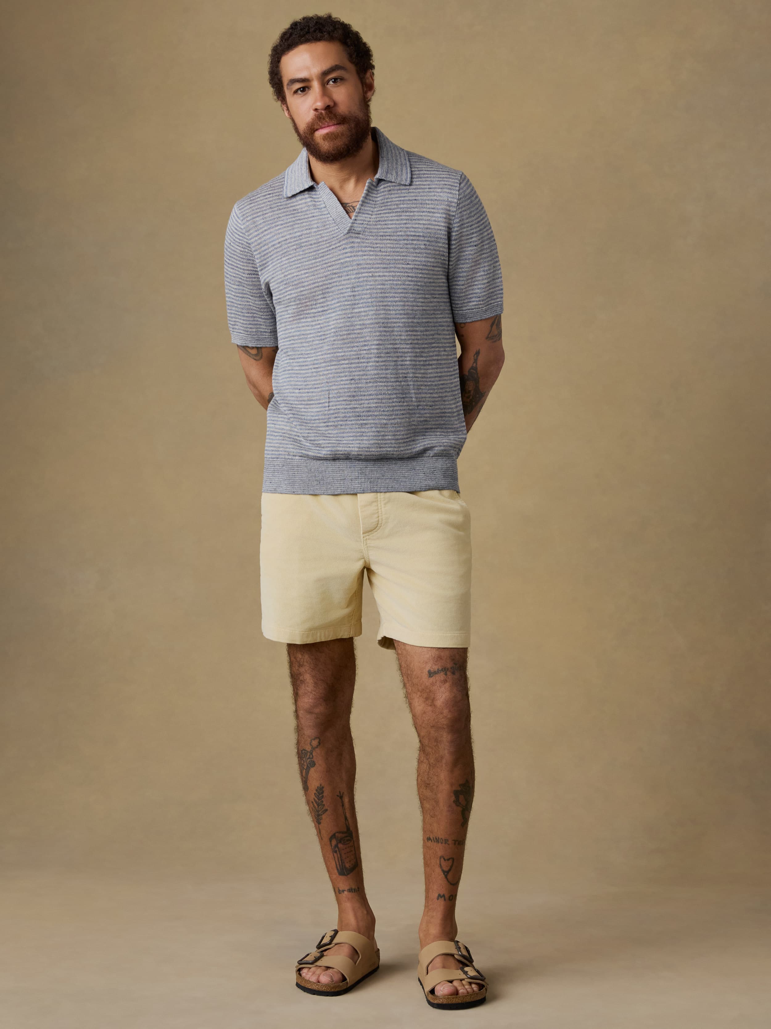 Essential Corduroy Short - Faded Sun | Faherty Brand