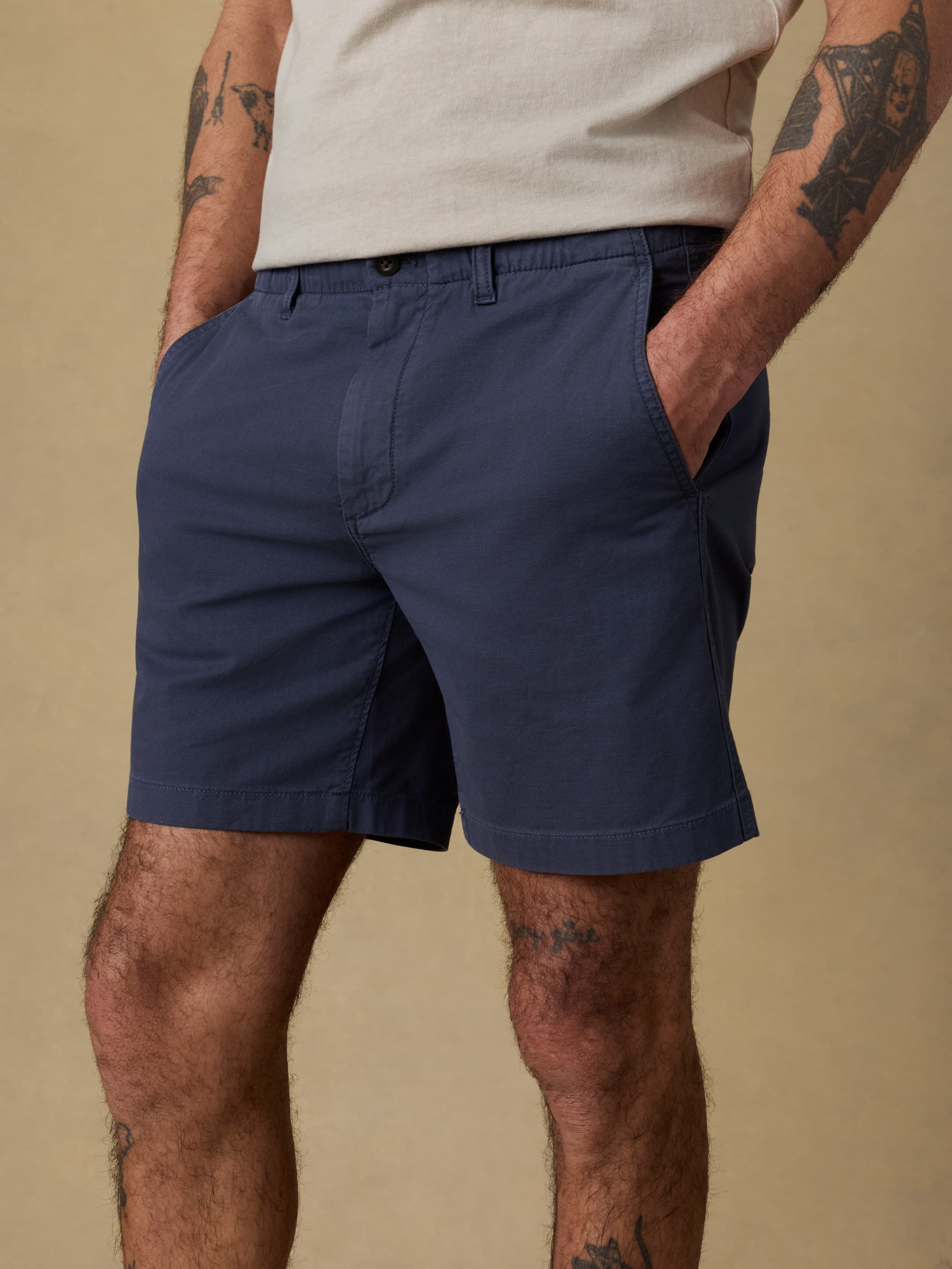 Reserve Chino Short - Blue Nights | Faherty Brand