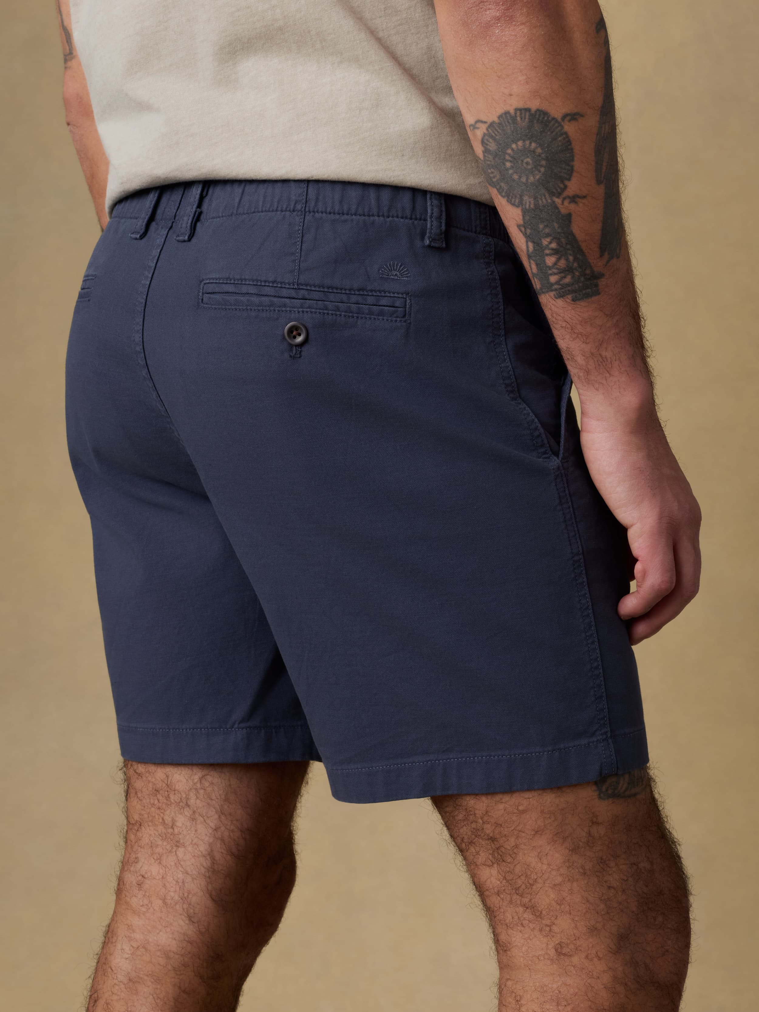 Reserve Chino Short - Blue Nights | Faherty Brand