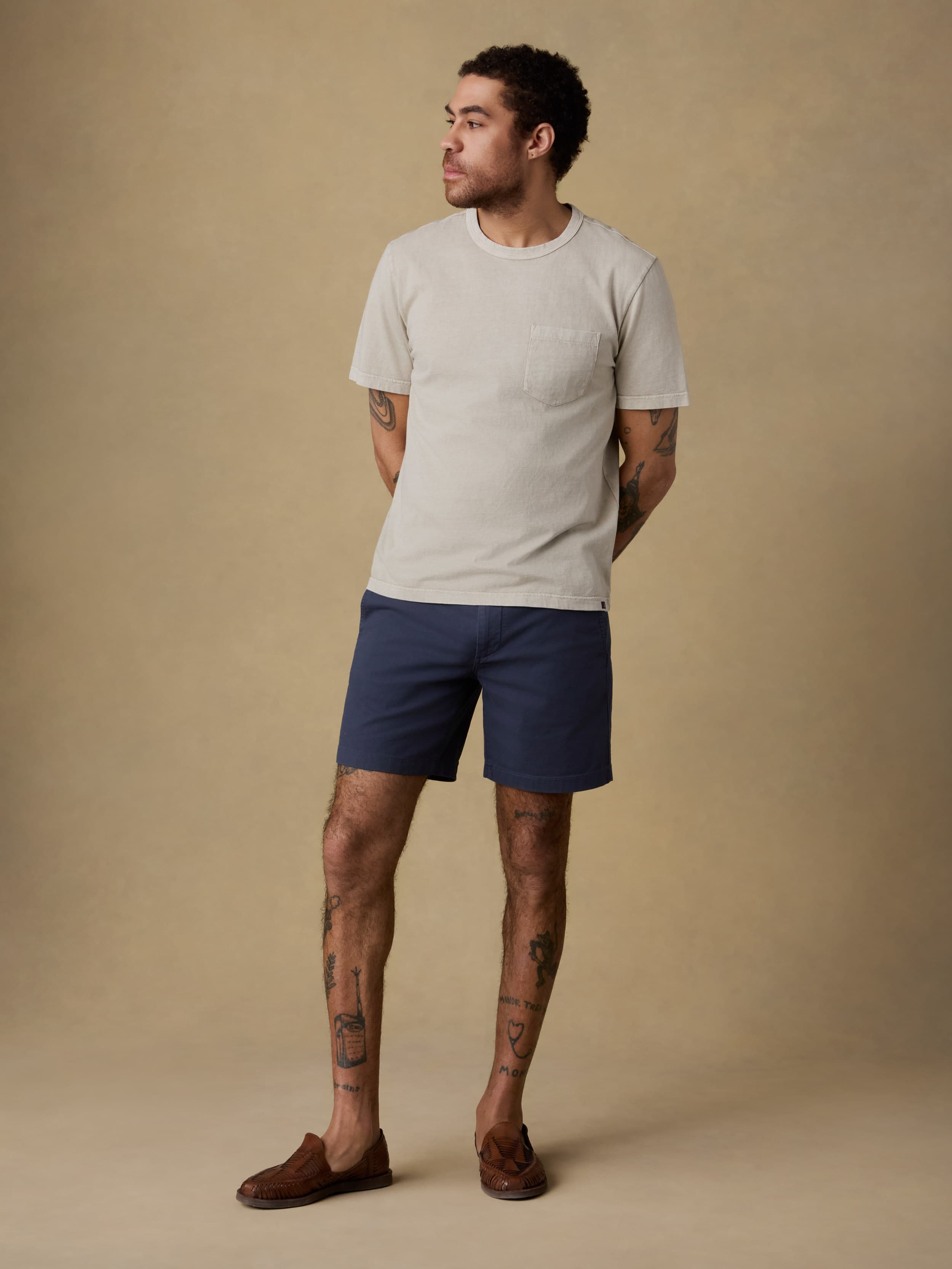 Reserve Chino Short - Blue Nights | Faherty Brand