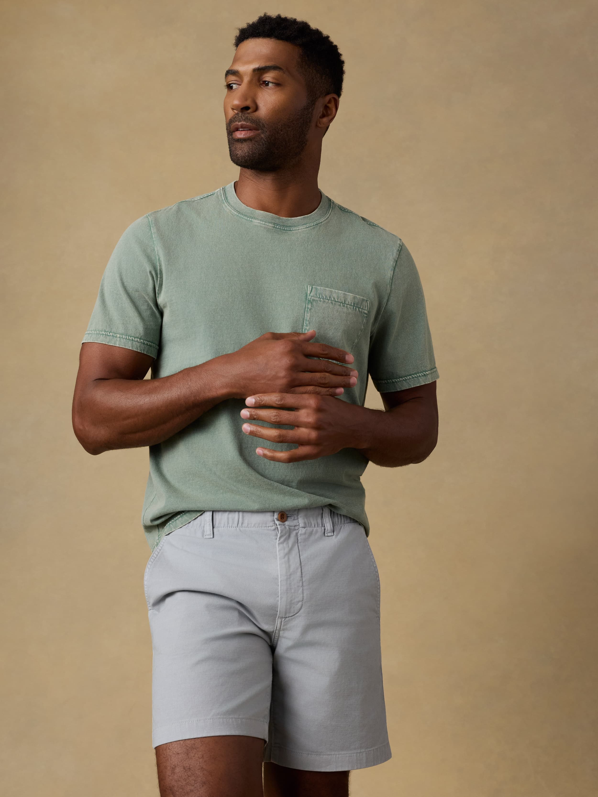 Reserve Chino Short - Rocky Grey | Faherty Brand