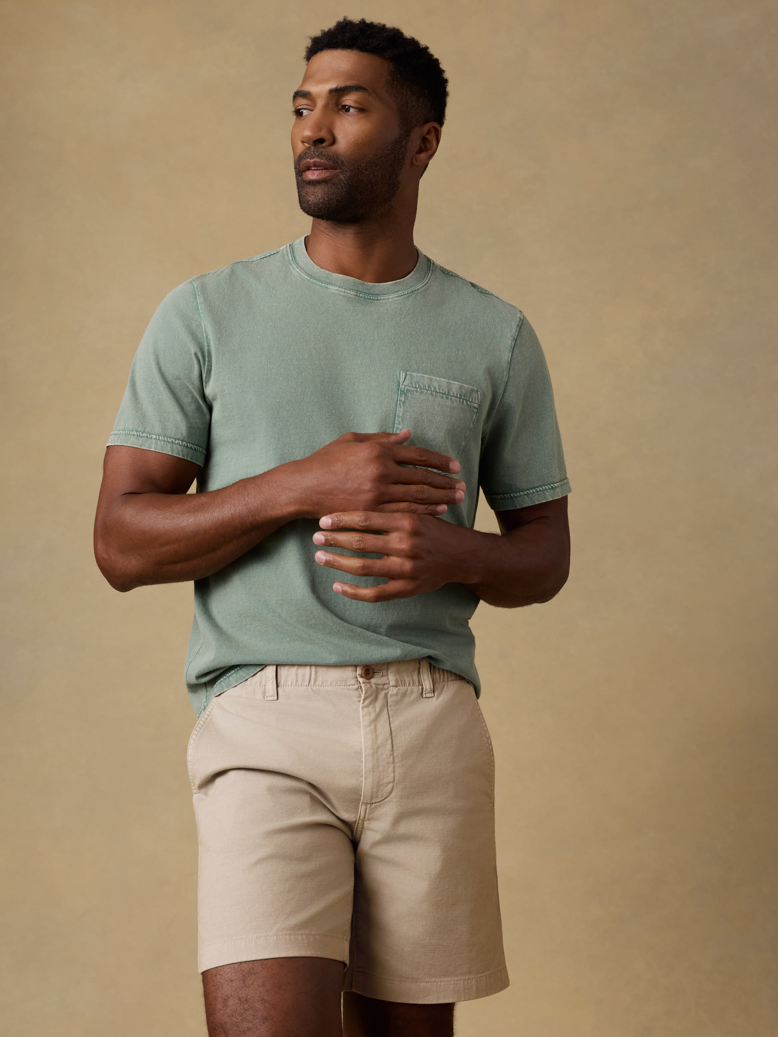 Reserve Chino Short - Stone | Faherty Brand