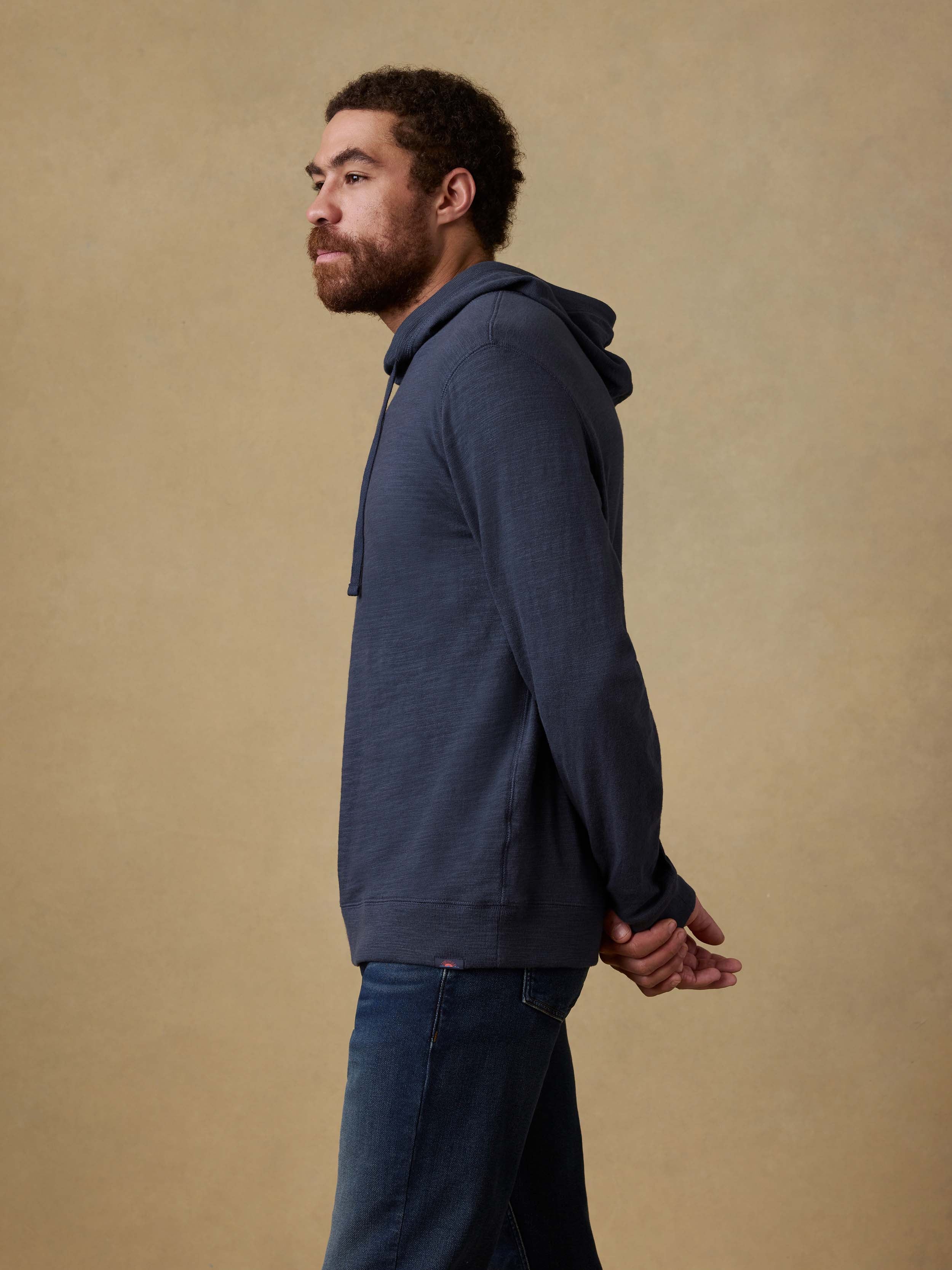 Sunwashed Organic Hoodie - Blue Nights | Faherty Brand