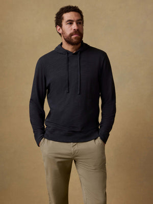 Sunwashed Organic Hoodie - Ridge Black