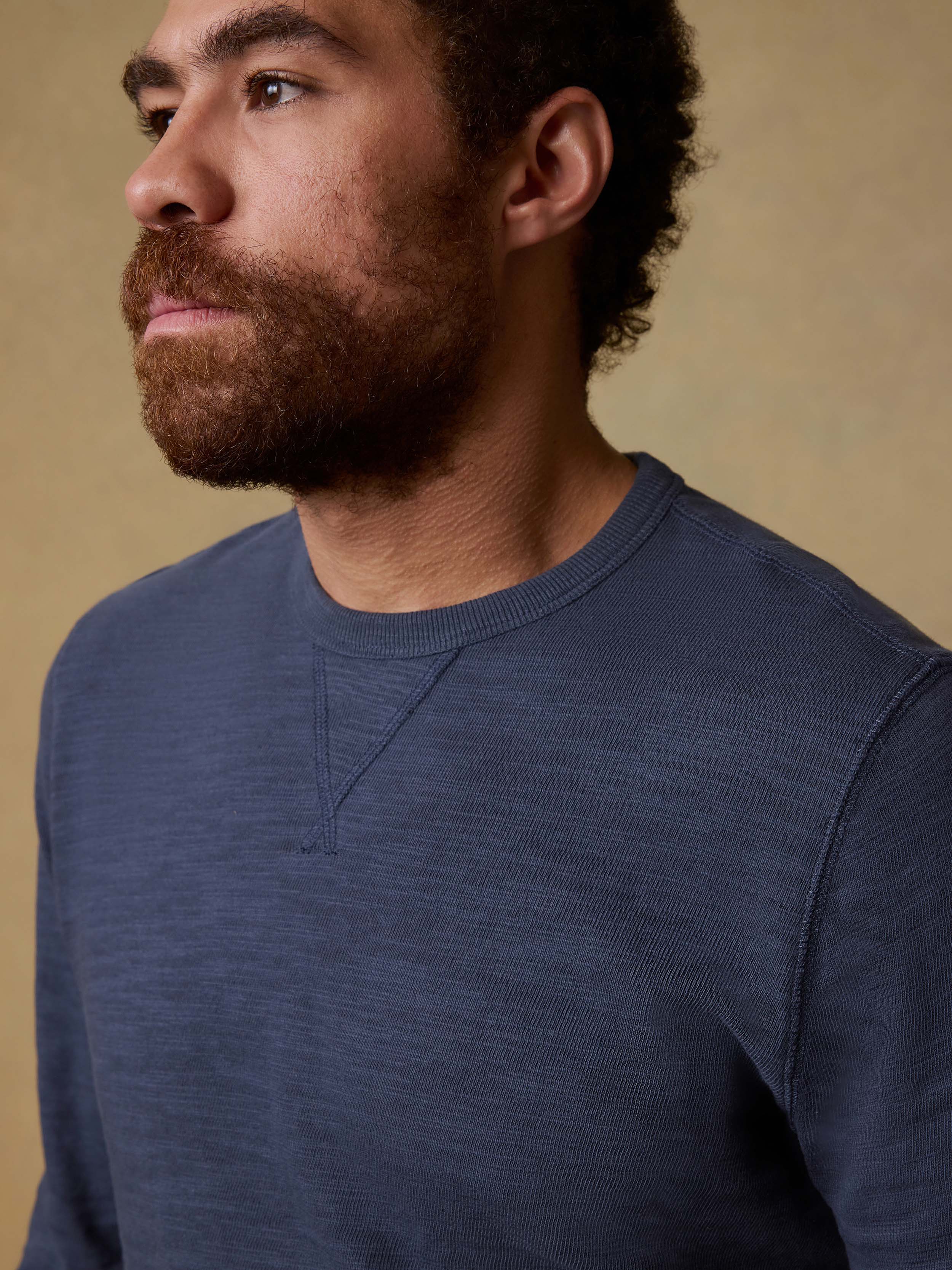 Sunwashed Organic Crew - Blue Nights | Faherty Brand